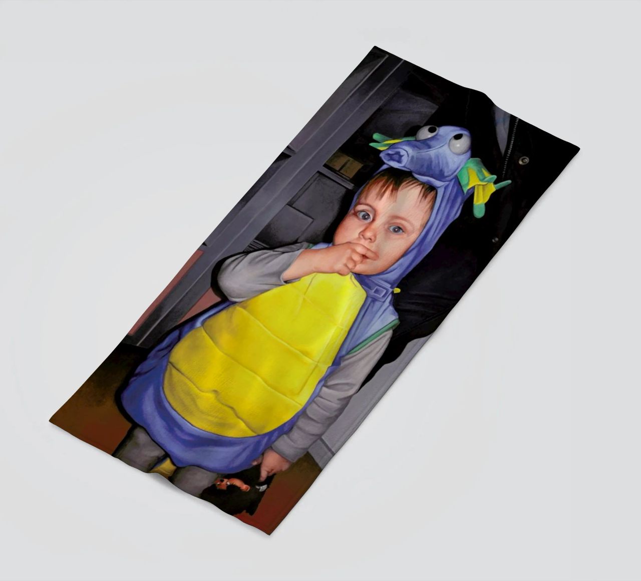 Halloween Dino telo mare da Jérôme Romain