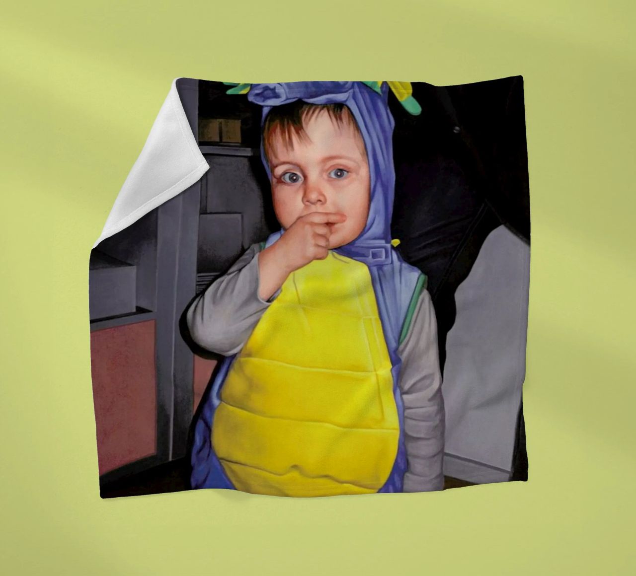 Halloween Dino coperta in pile da Jérôme Romain