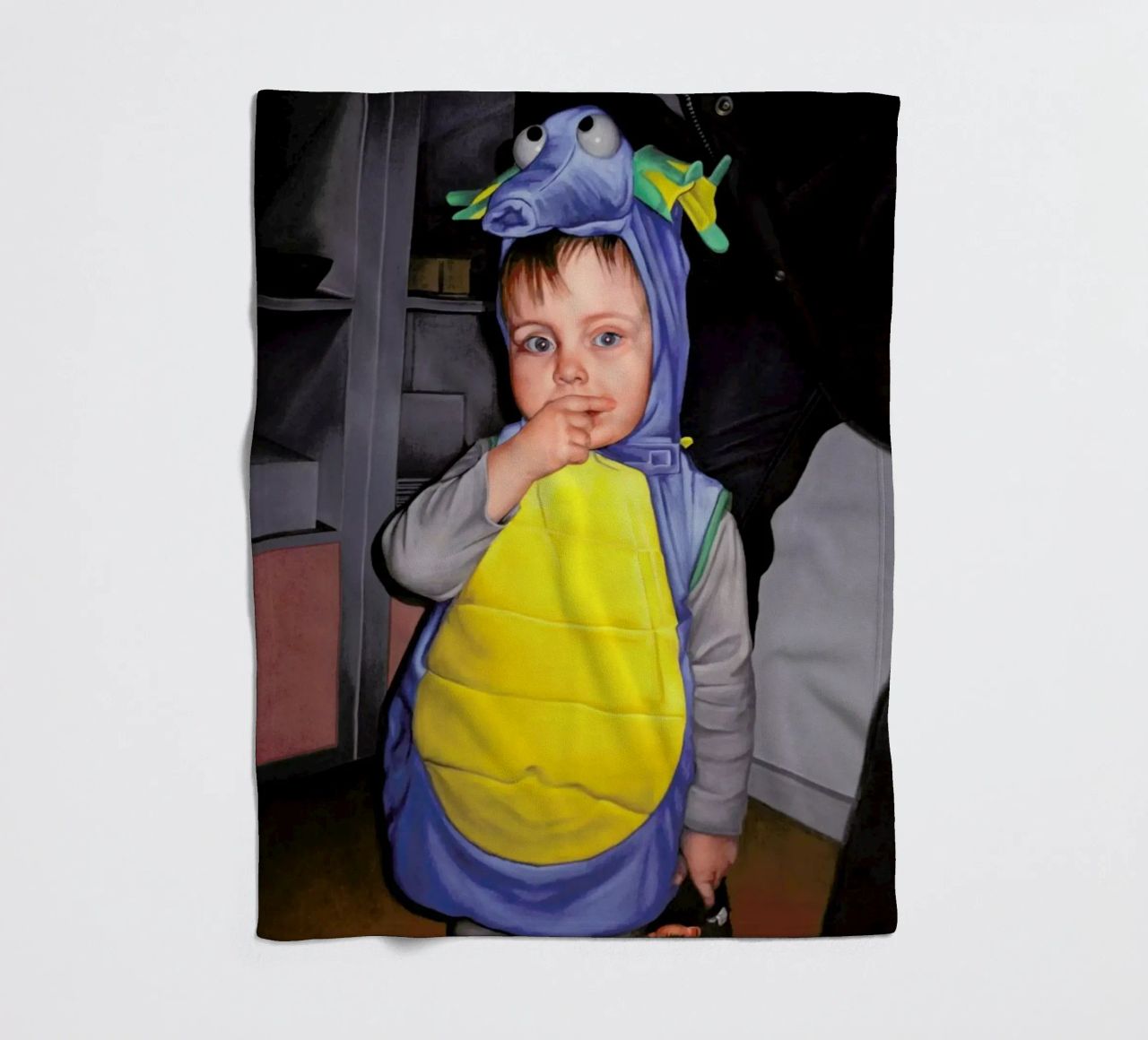 Halloween Dino coperta in pile da Jérôme Romain