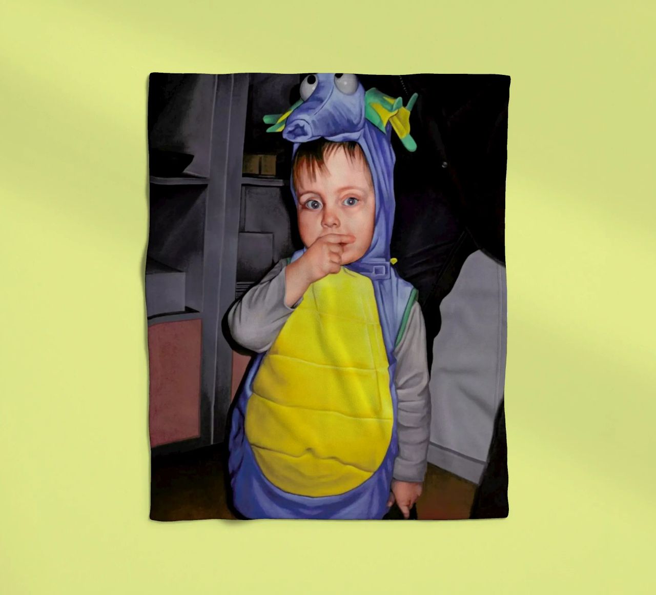 Halloween Dino coperta in pile da Jérôme Romain