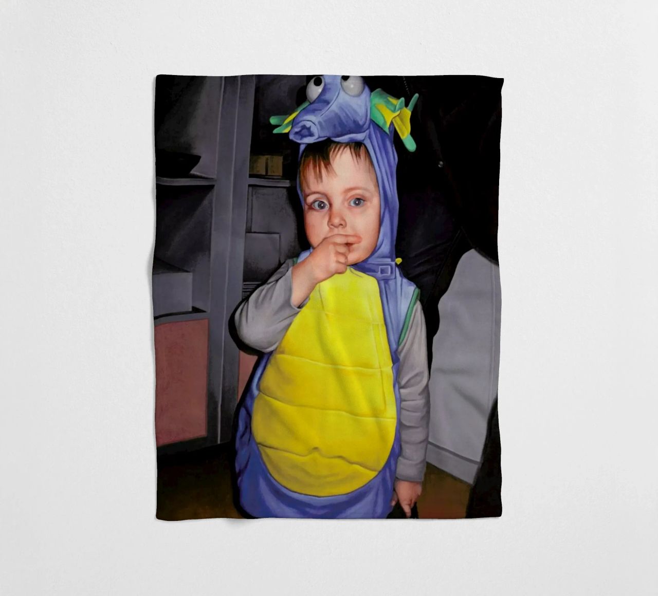 Halloween Dino coperta in pile da Jérôme Romain