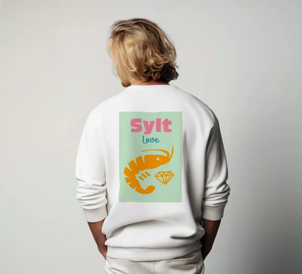 Sylt Liebe Sweatshirt von Colorful Homes