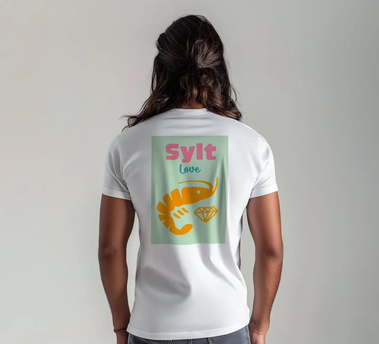 Amore a Sylt t-shirt da Colorful Homes