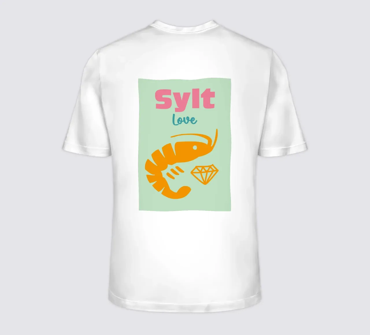 Amore a Sylt t-shirt da Colorful Homes