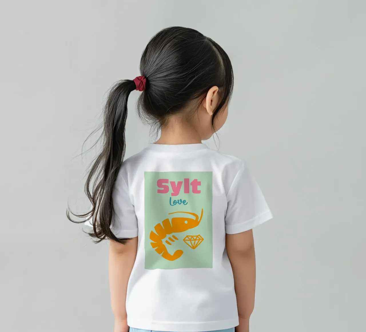 Amore a Sylt t-shirt bambini da Colorful Homes
