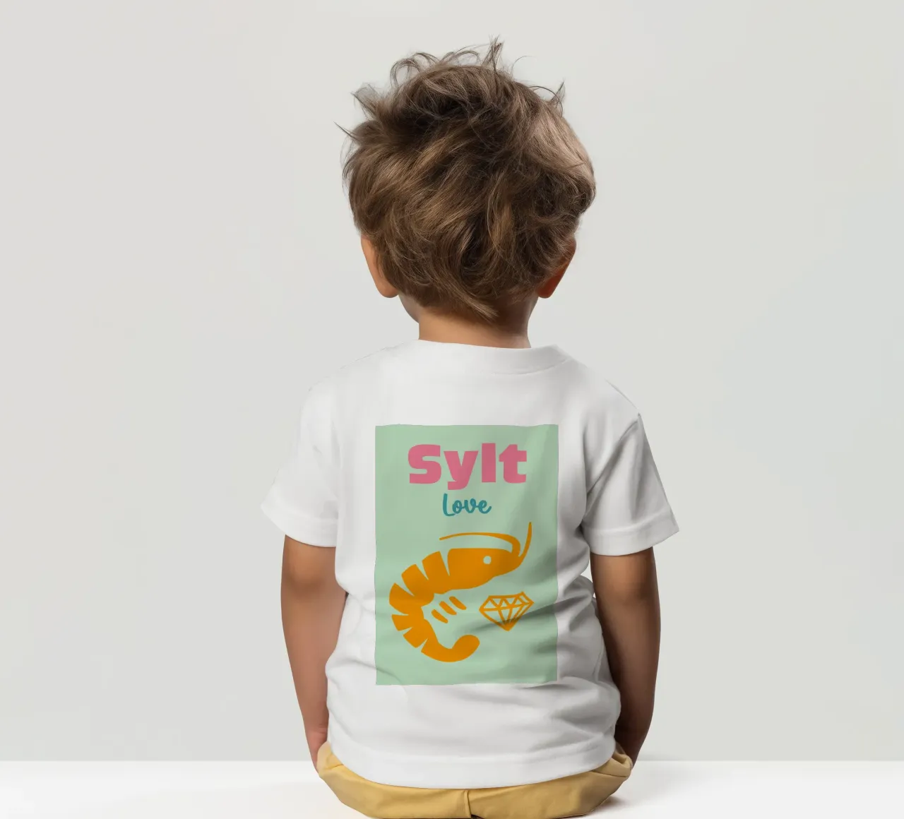 Amore a Sylt t-shirt bambini da Colorful Homes