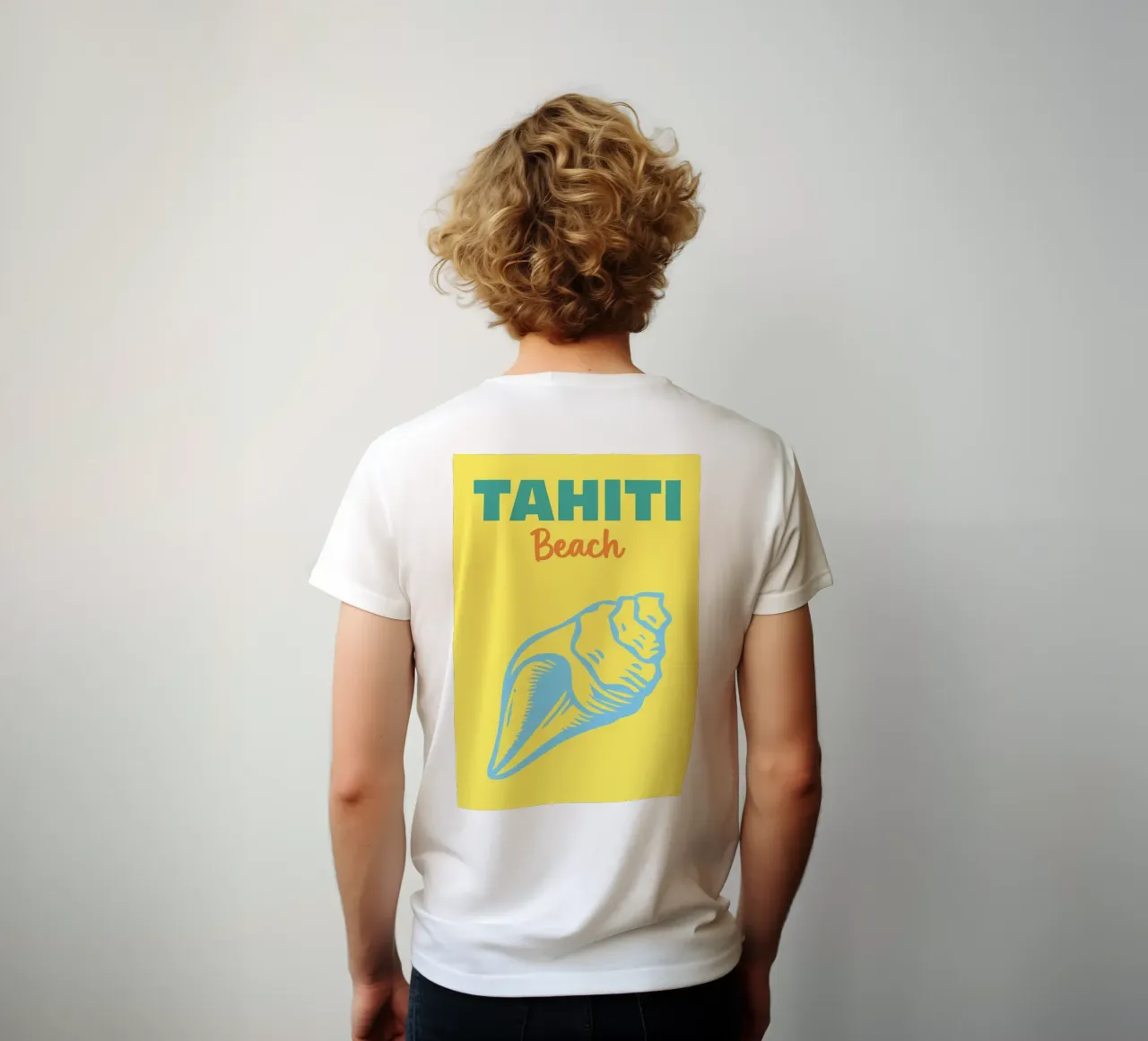 Spiaggia di Tahiti t-shirt da Colorful Homes