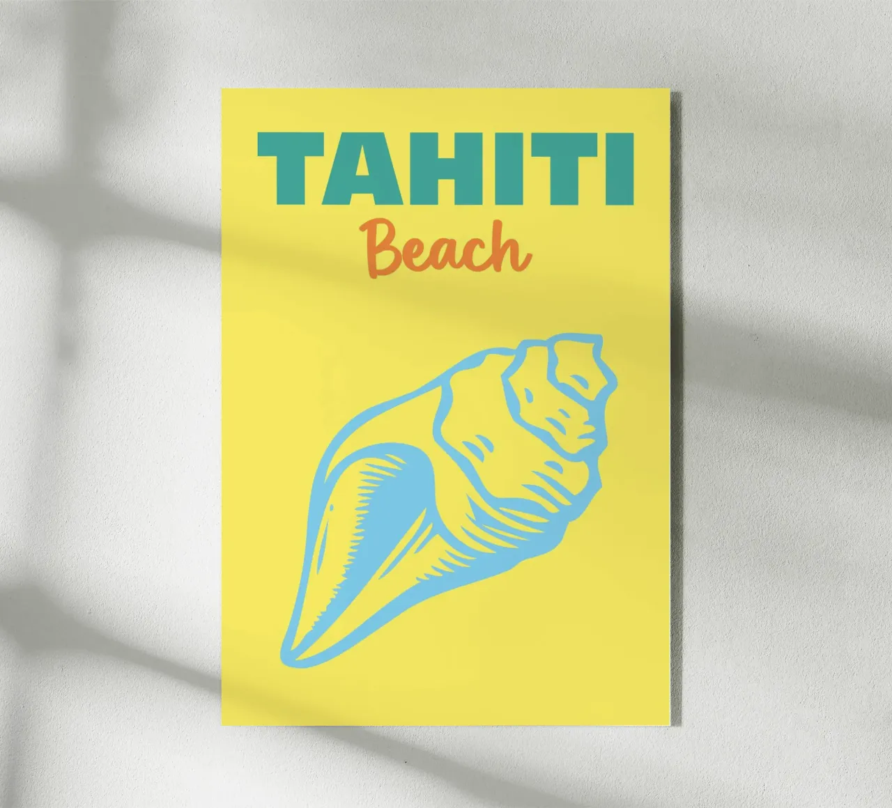 Spiaggia di Tahiti plexiglass da Colorful Homes