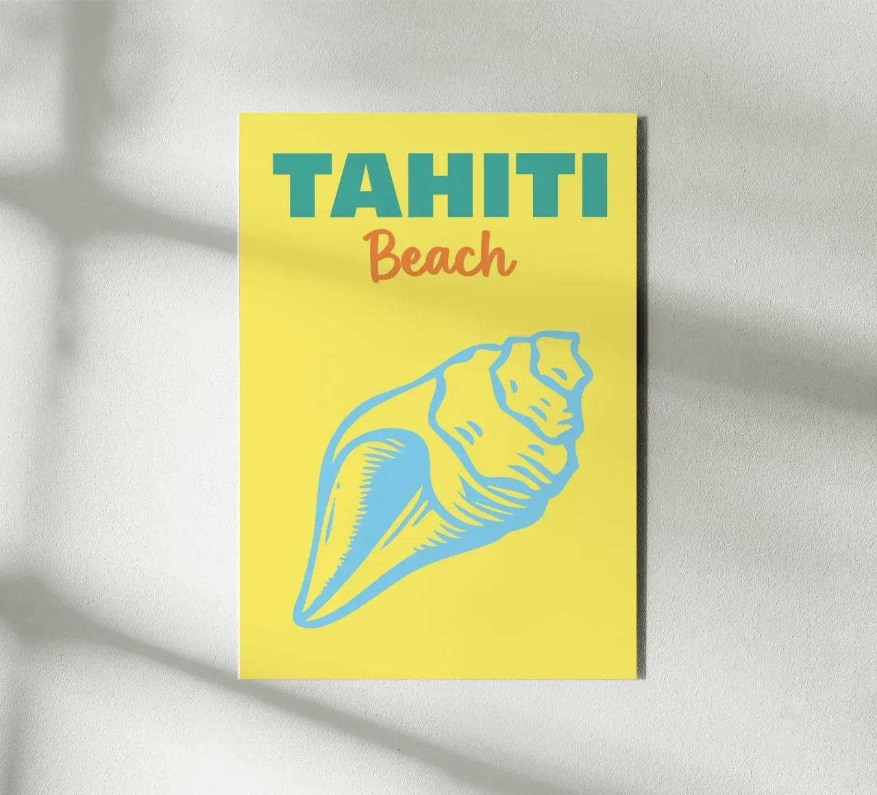 Spiaggia di Tahiti alluminio dibond da Colorful Homes