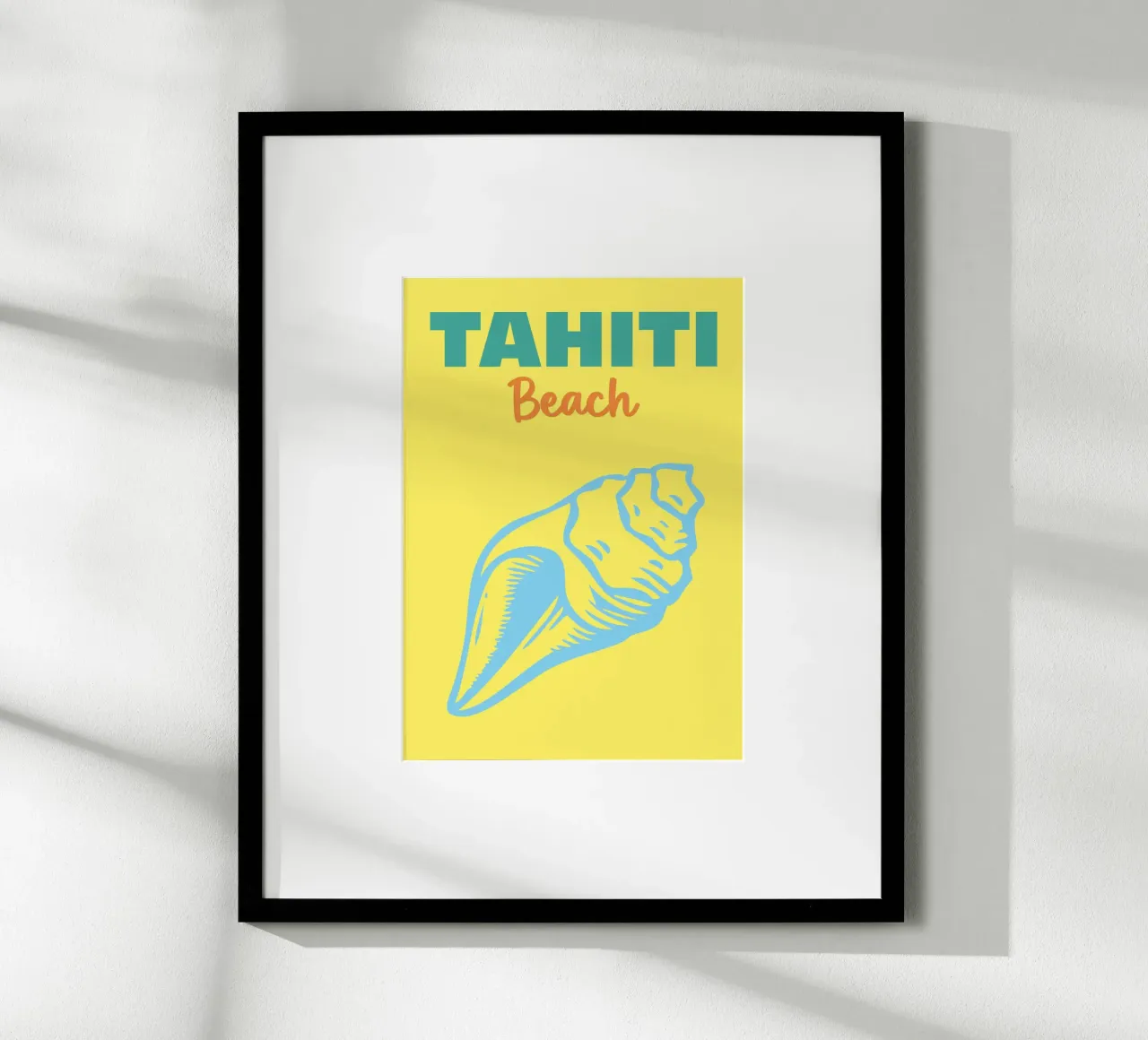 Spiaggia di Tahiti carta hahnemühle da Colorful Homes