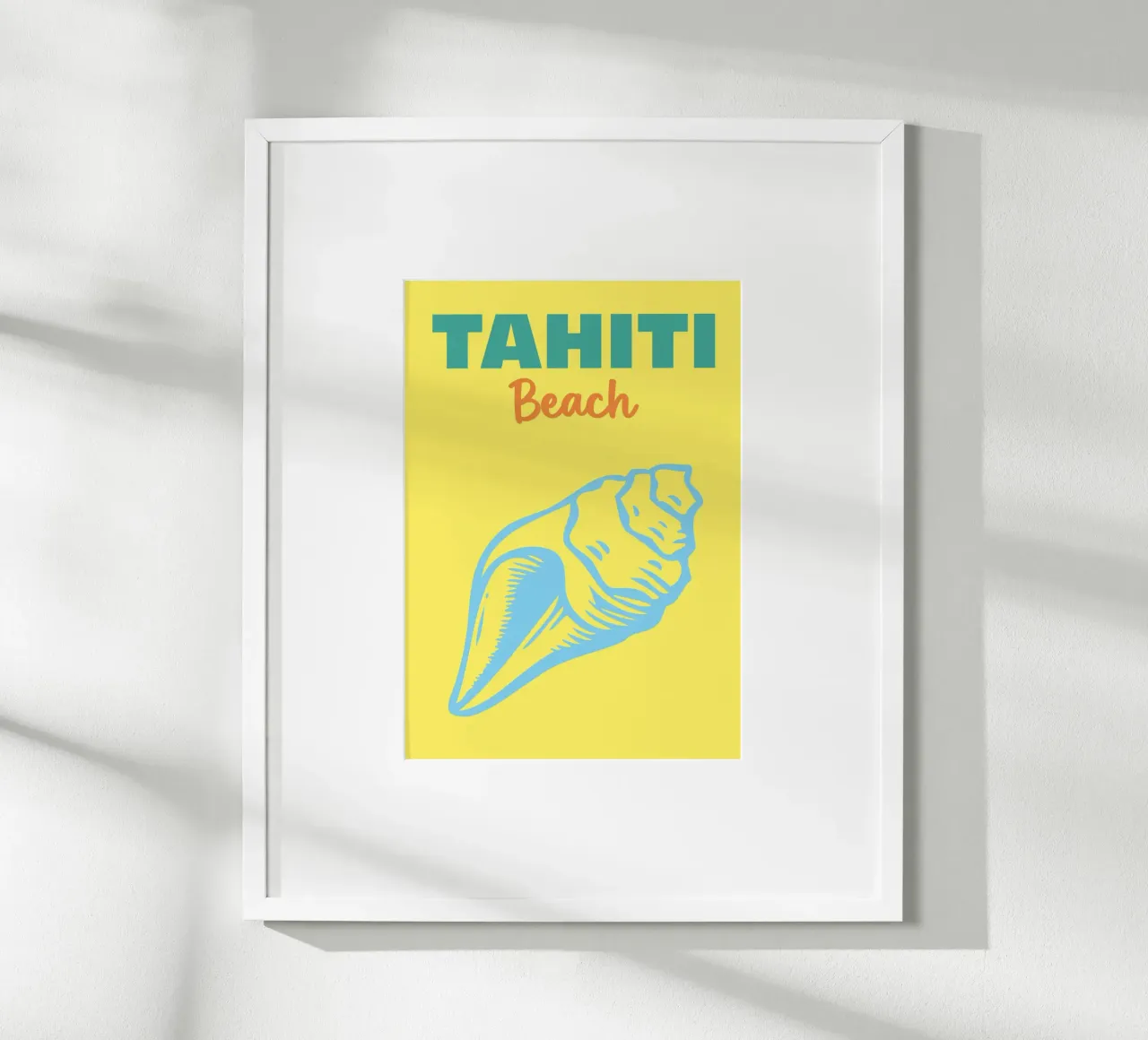 Spiaggia di Tahiti carta hahnemühle da Colorful Homes