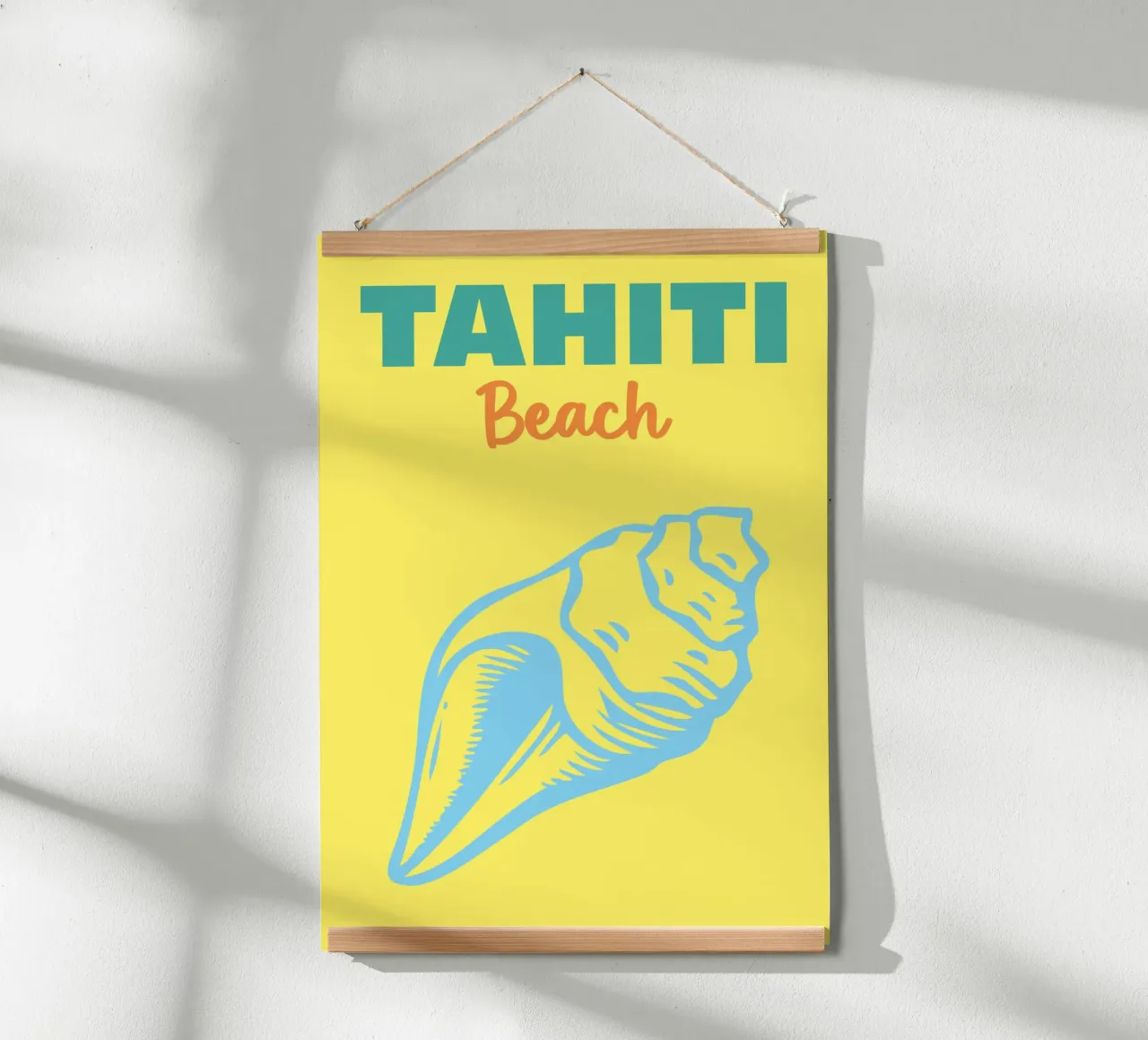 Spiaggia di Tahiti carta hahnemühle da Colorful Homes