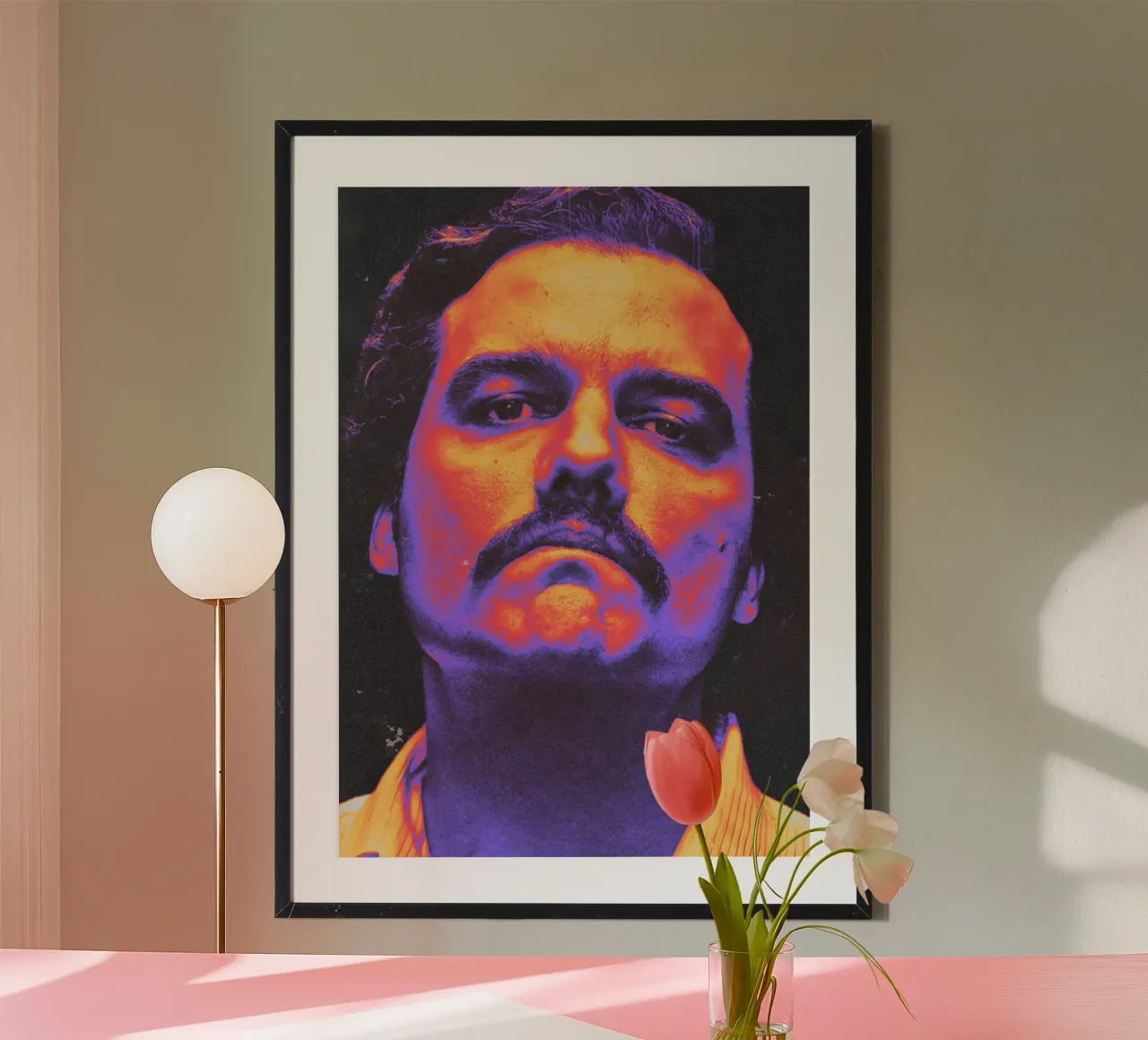 Pablo Escobar carta hahnemühle da Limitless Prints