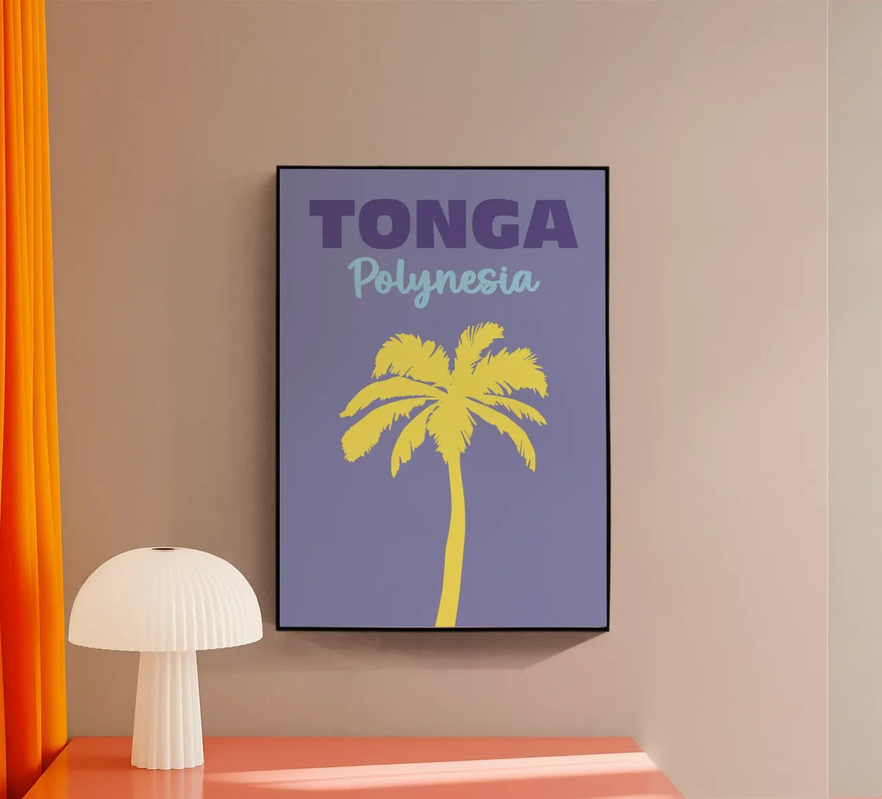 Tonga, Polinesia plexiglass da Colorful Homes