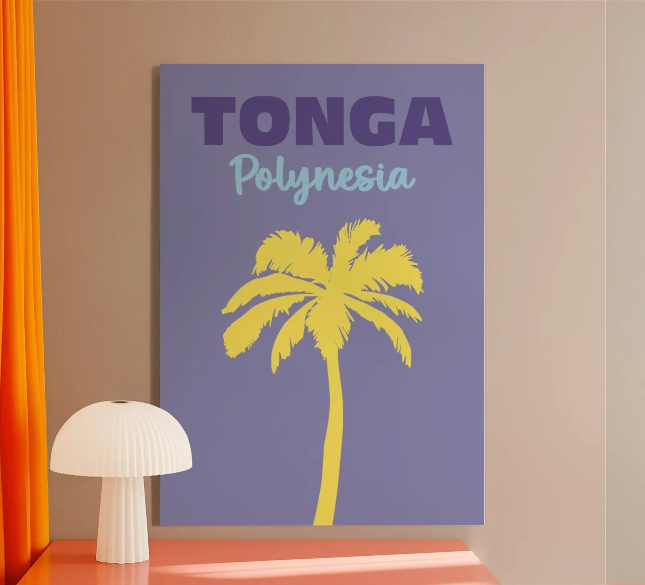 Tonga, Polinesia plexiglass da Colorful Homes