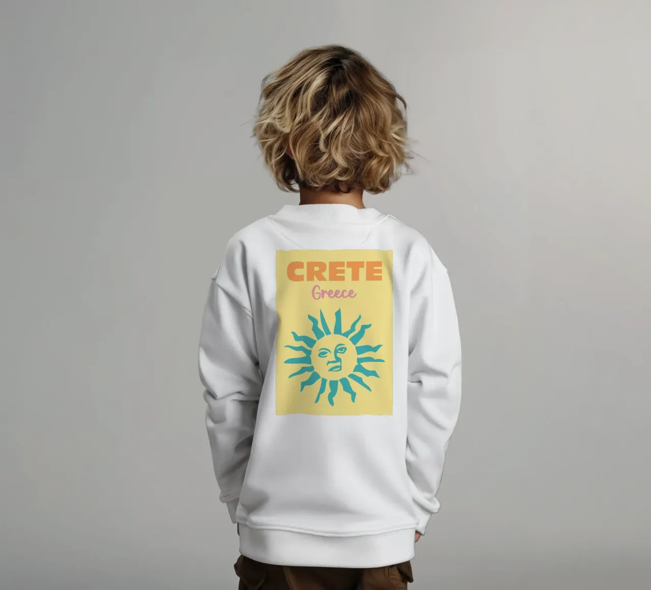 Creta, Grecia felpa bambino da Colorful Homes