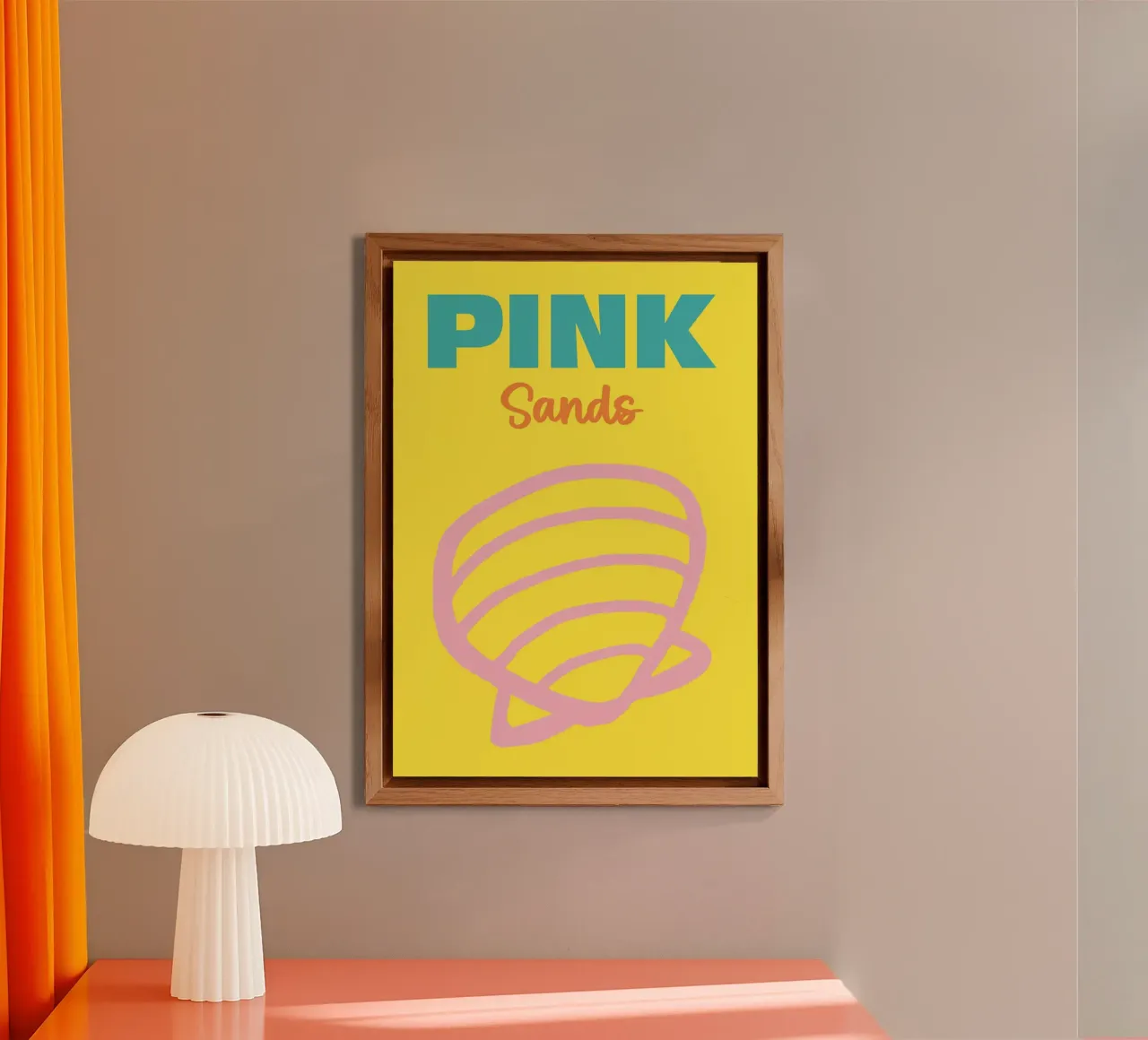 Sabbie rosa alluminio dibond da Colorful Homes