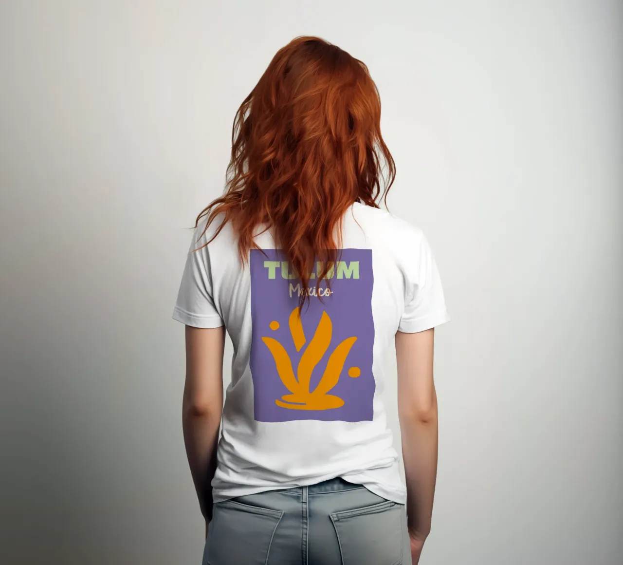 Tulum, Messico t-shirt da Colorful Homes