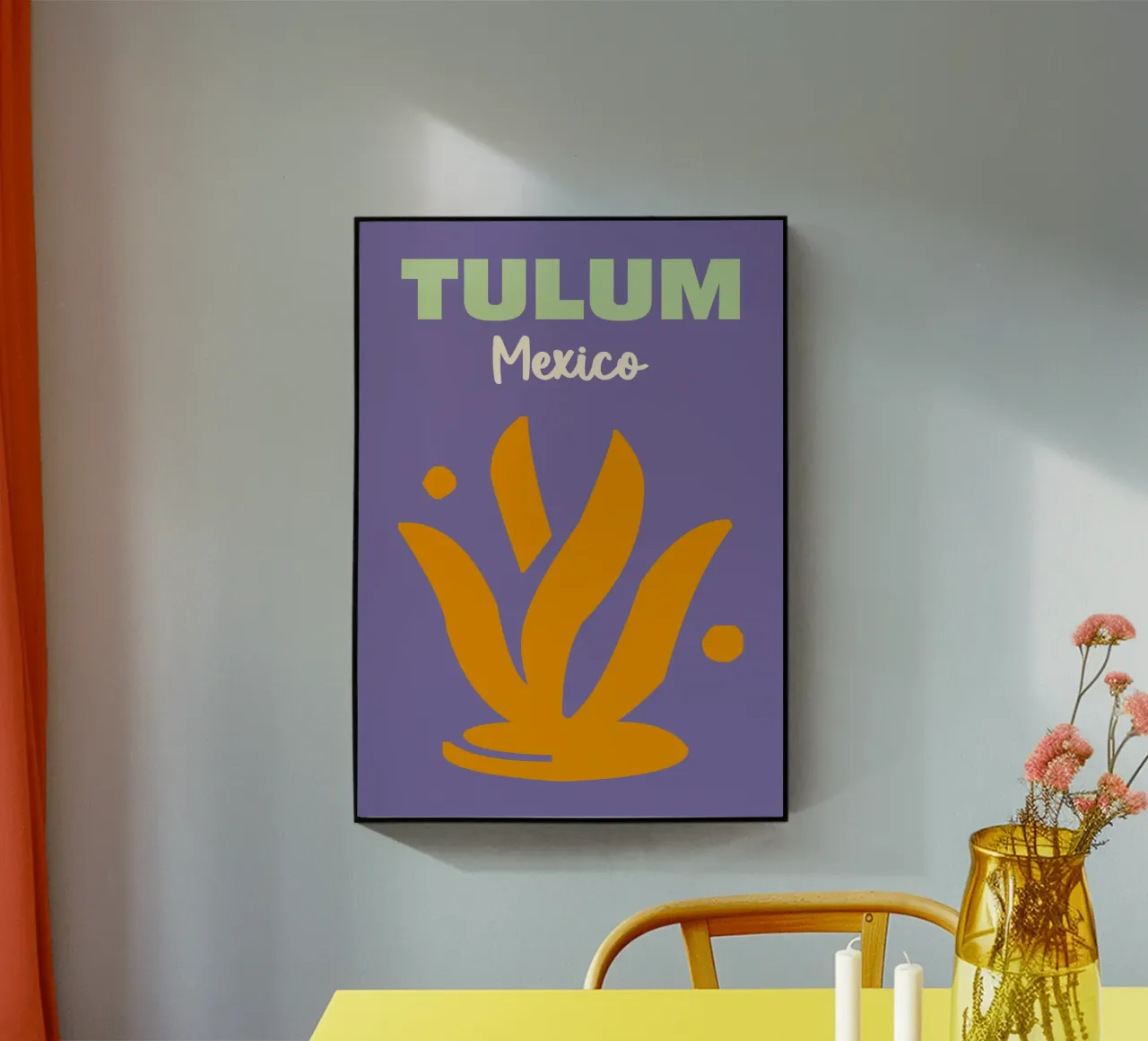 Tulum, Messico plexiglass da Colorful Homes