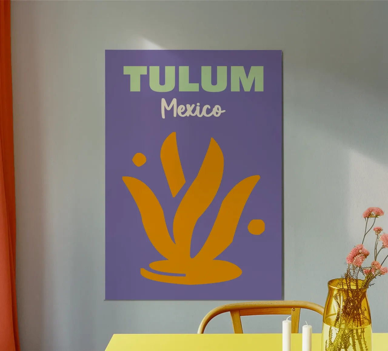 Tulum, Messico alluminio dibond da Colorful Homes