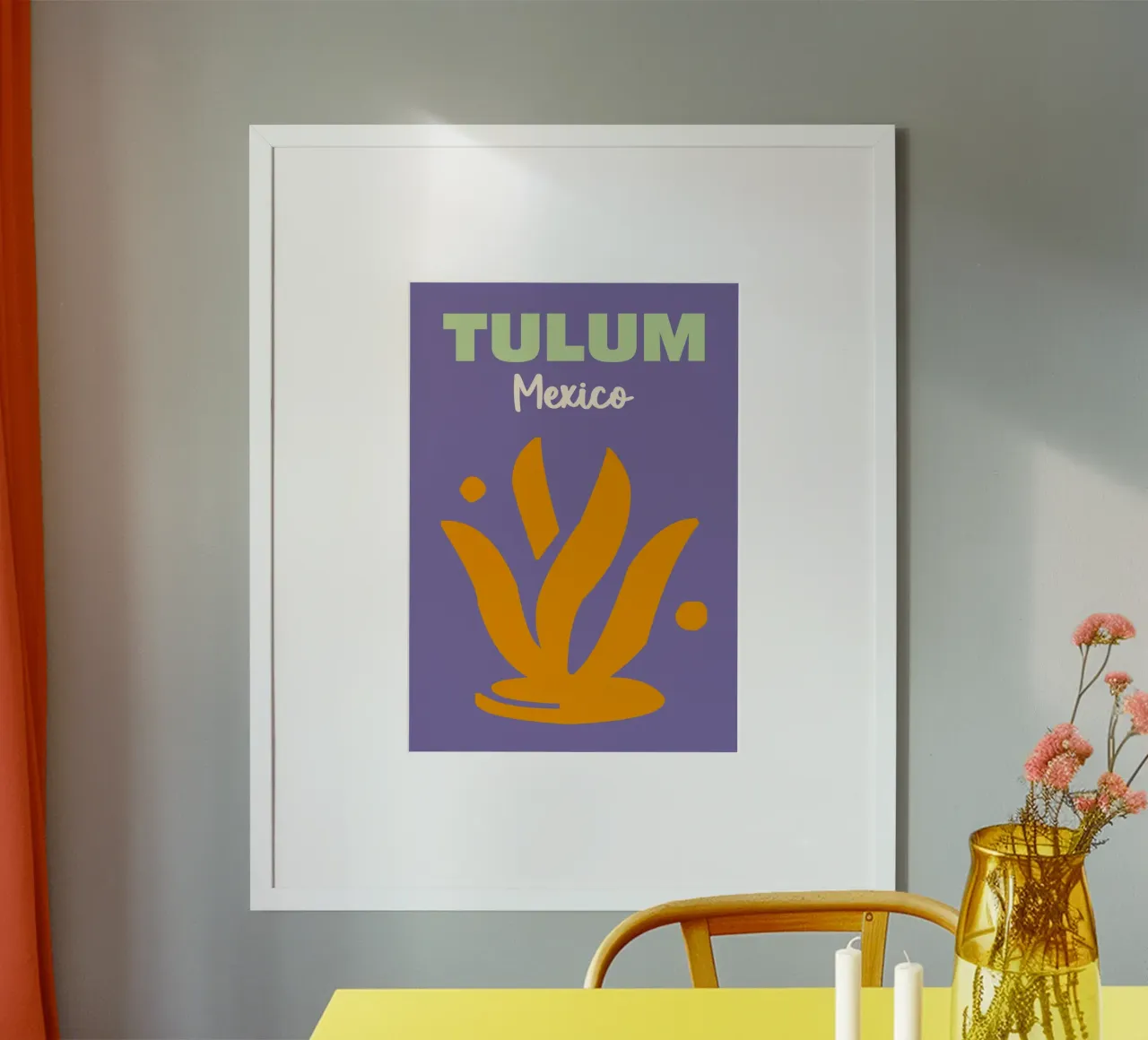 Tulum, Messico carta hahnemühle da Colorful Homes