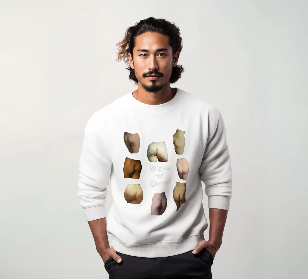 All butts are bootyful sudadera de Dikhotomy