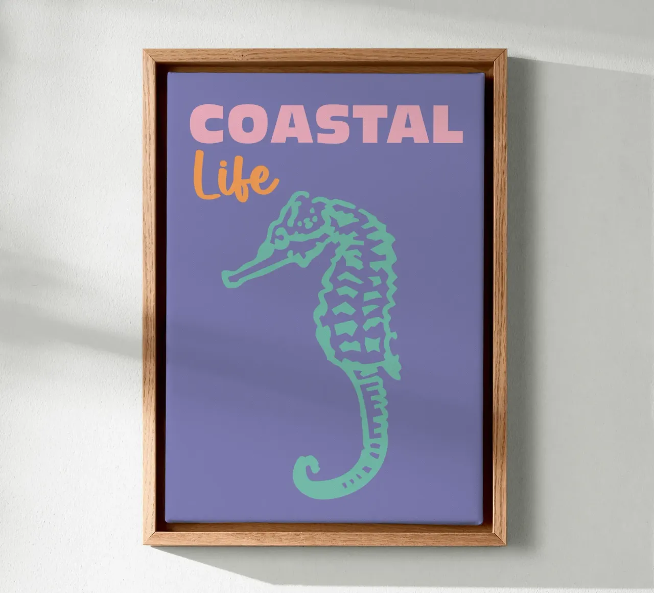 Kustleven canvas van Colorful Homes
