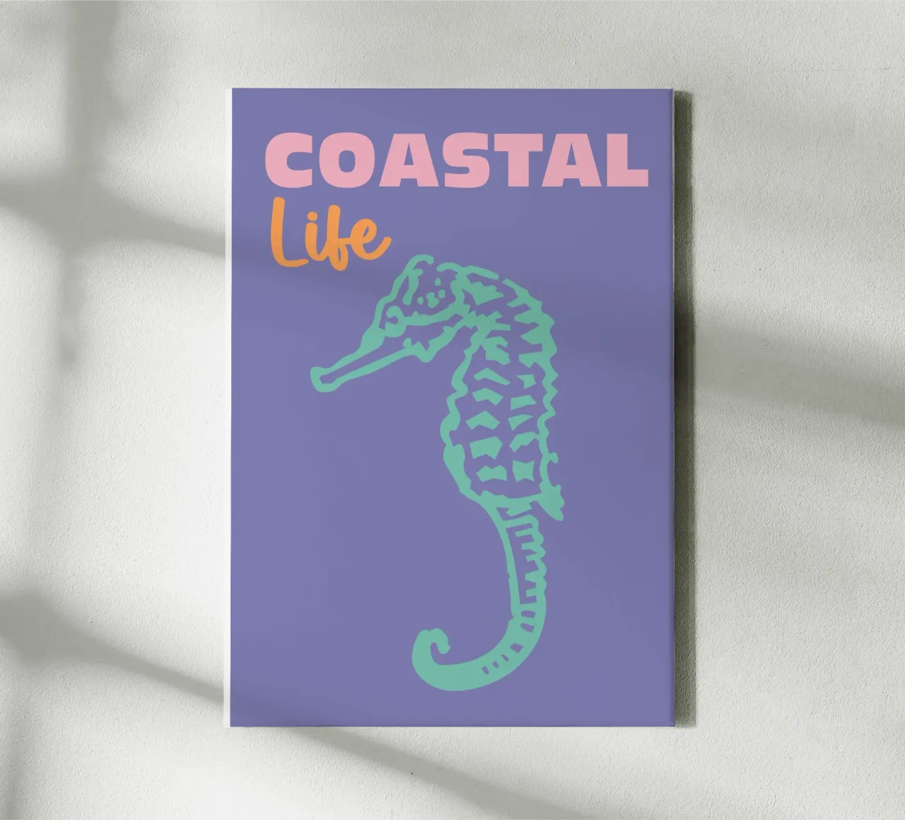 Kustleven canvas van Colorful Homes