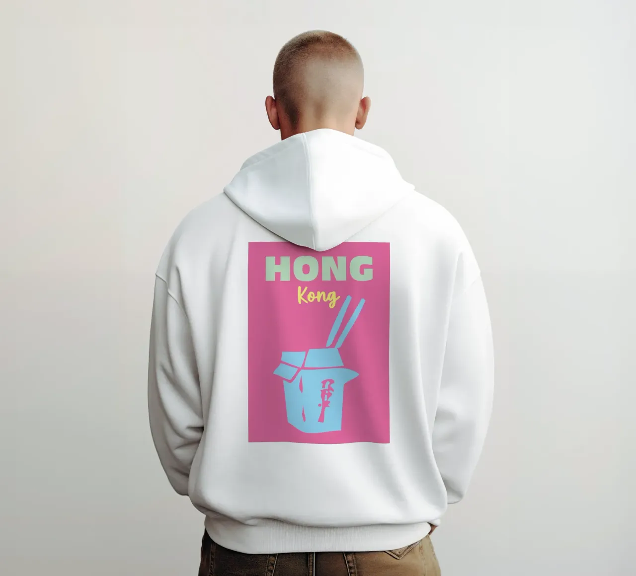Hong Kong sudadera con capucha de Colorful Homes
