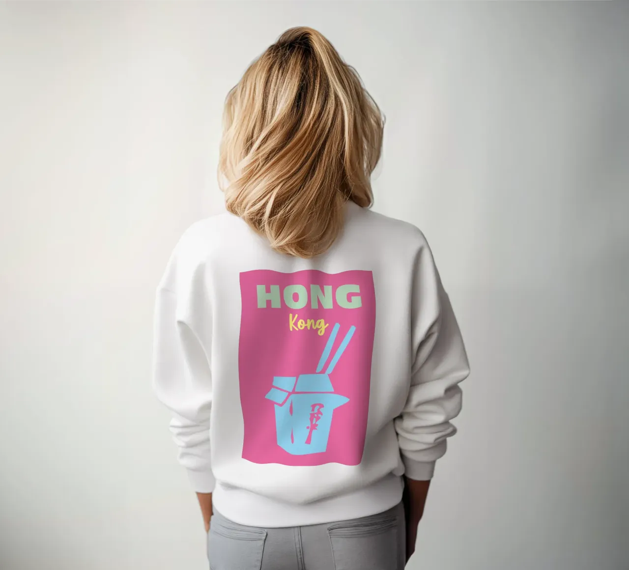 Hongkong Sweatshirt von Colorful Homes