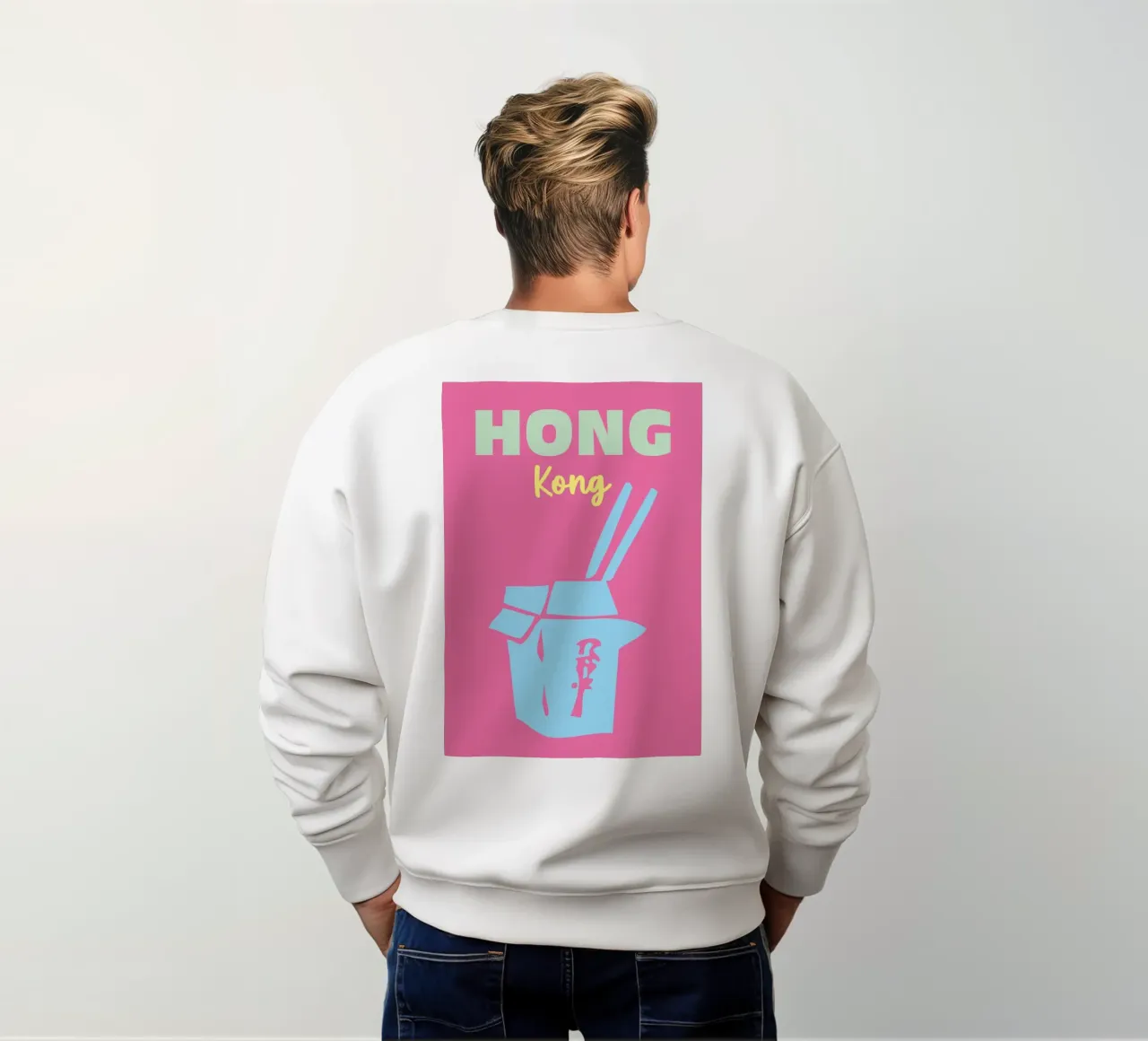 Hongkong Sweatshirt von Colorful Homes