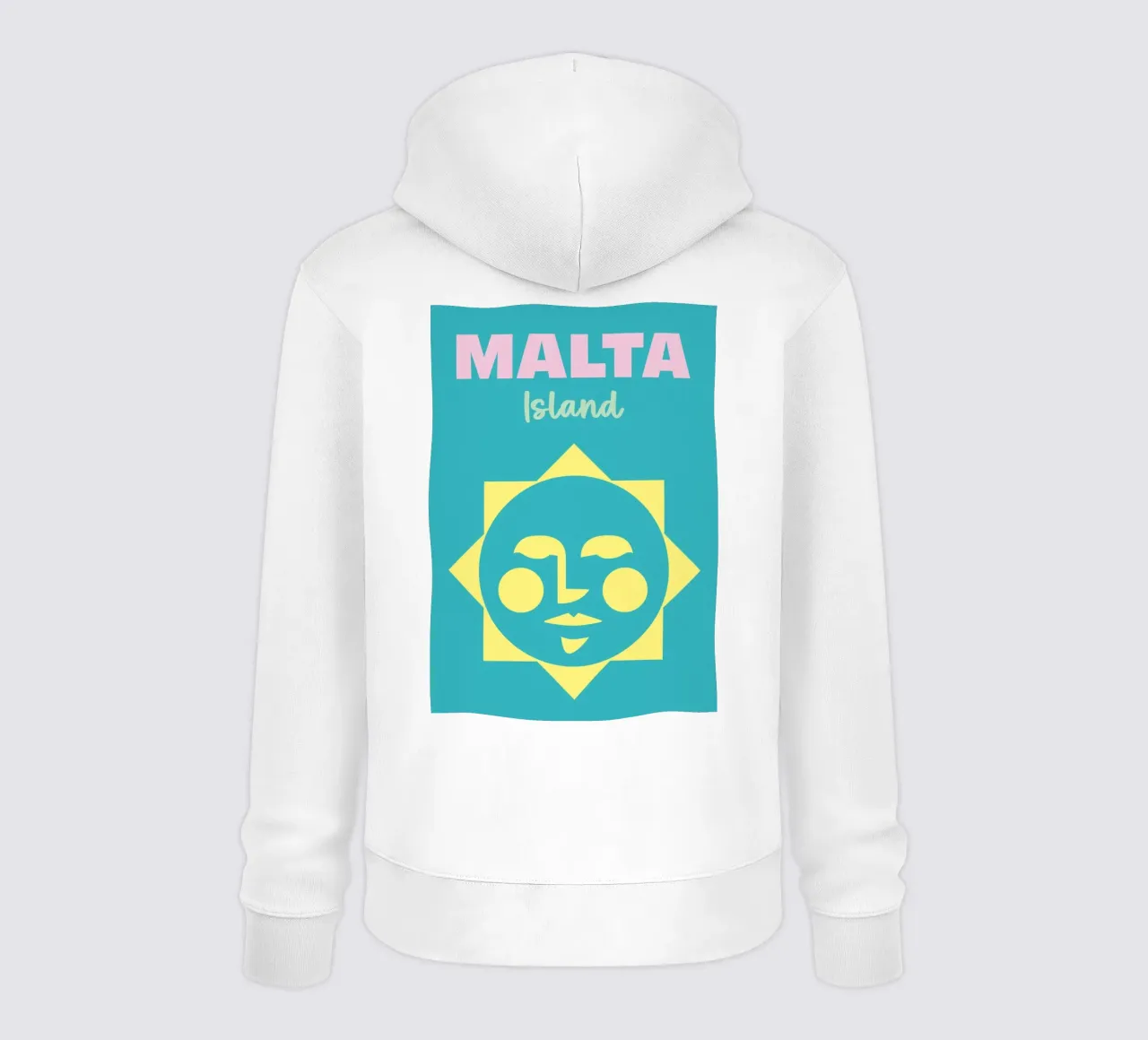 Malta Islanda felpa con cappuccio da Colorful Homes
