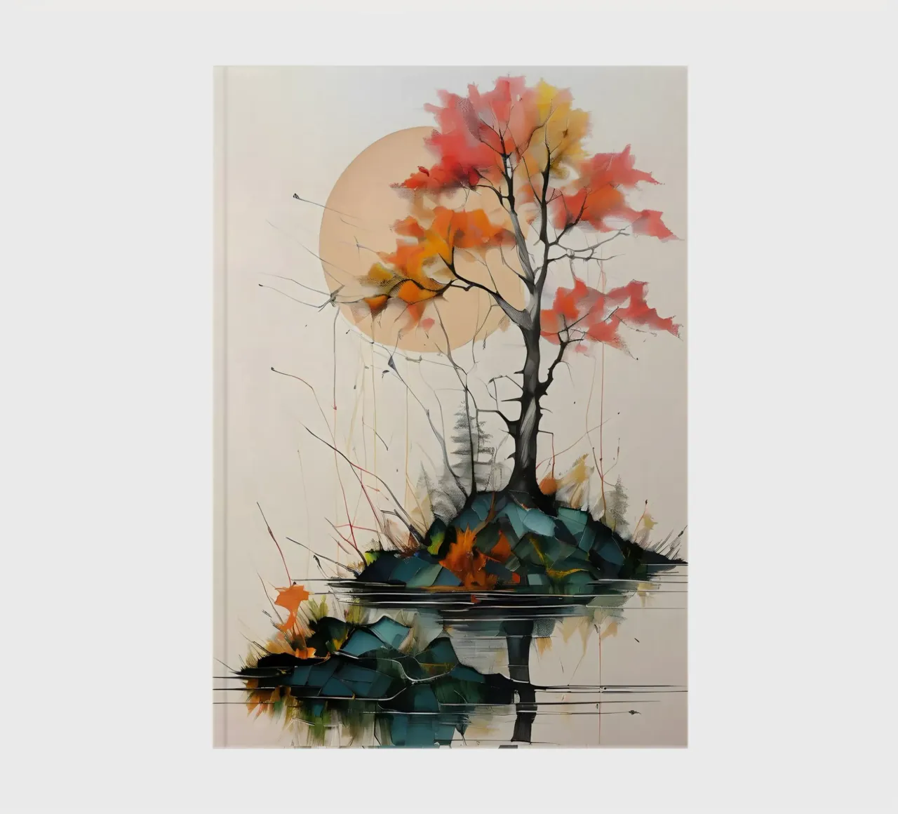 Solitary Sentinel notebook by Artistic-shop