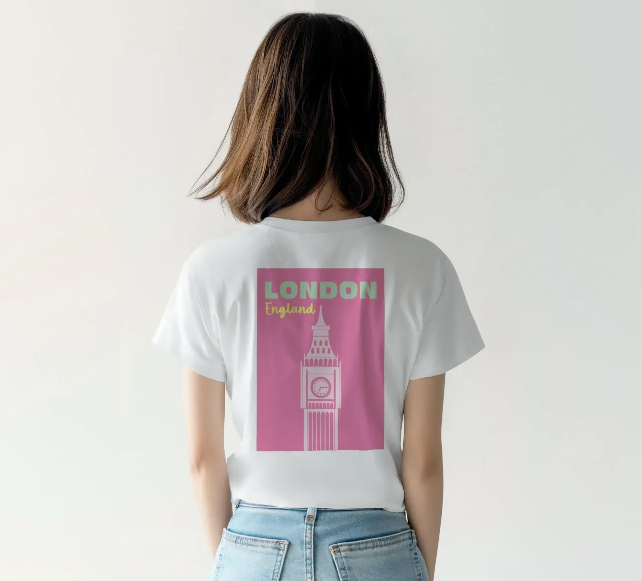 Londra, Inghilterra t-shirt da Colorful Homes