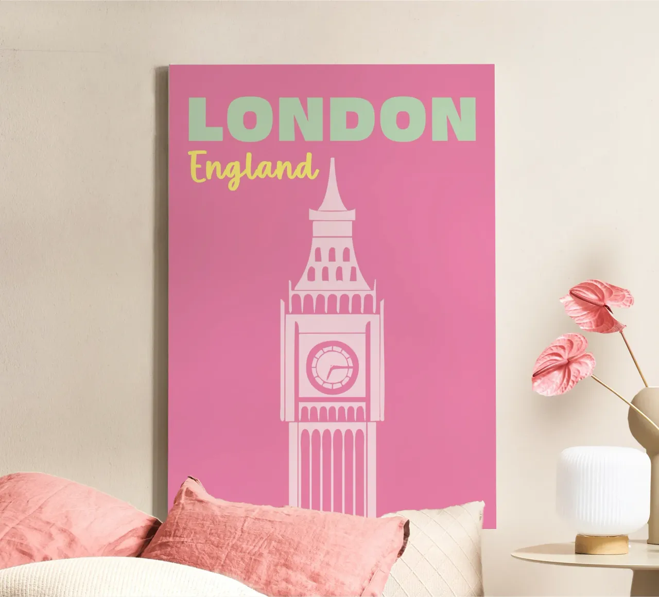 Londra, Inghilterra tela da Colorful Homes