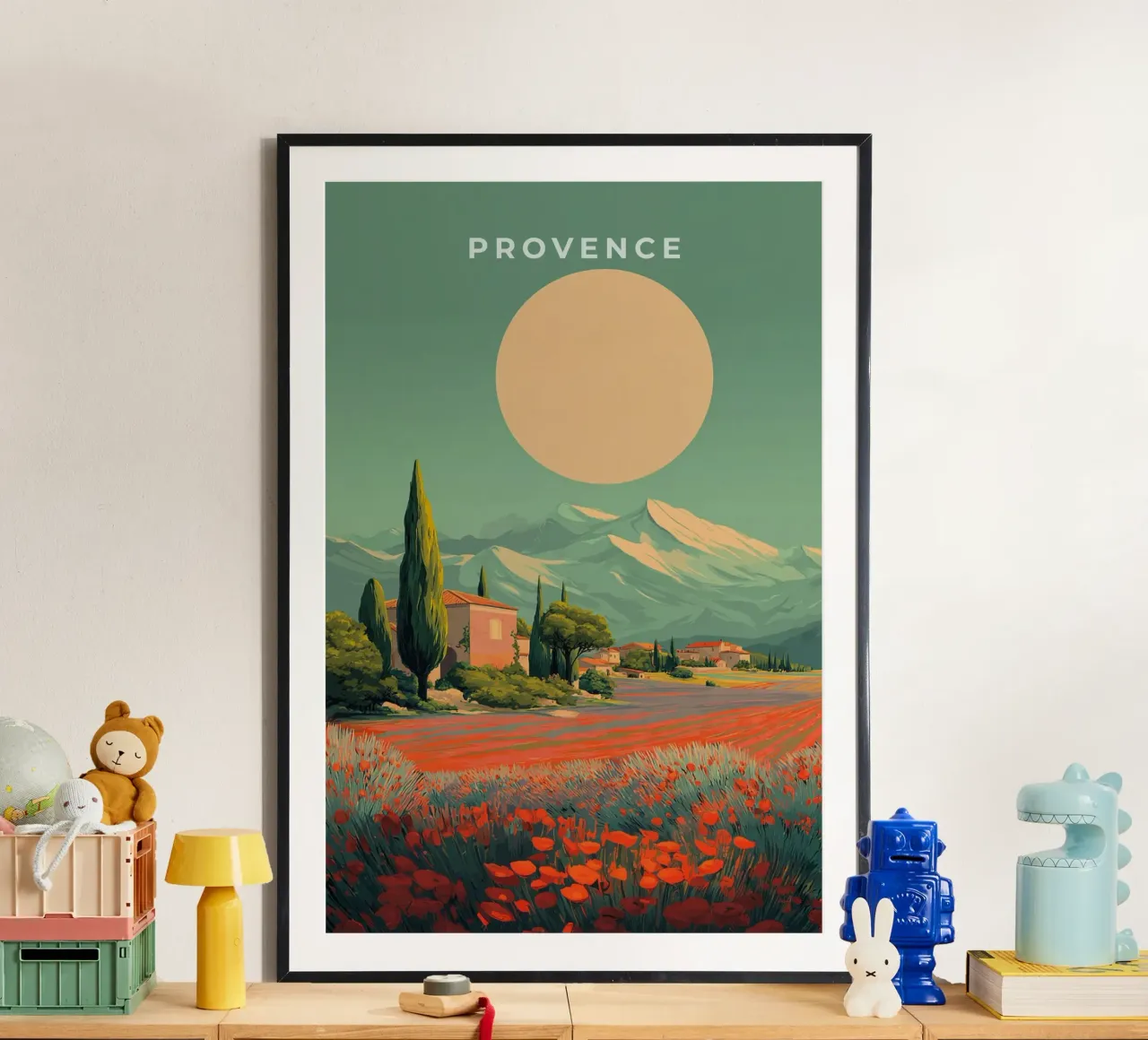 Sunlit Provence poster da Alabala
