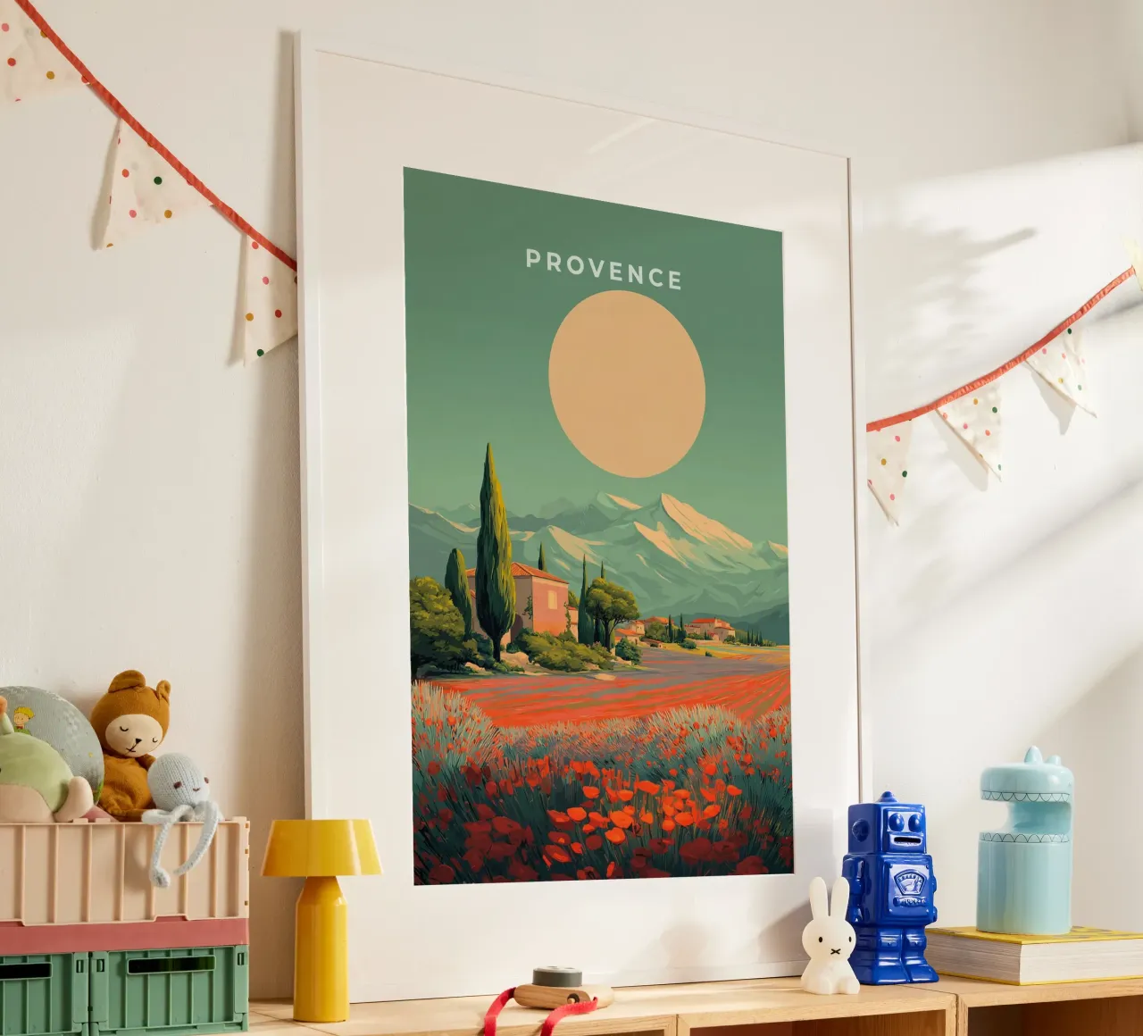 Sunlit Provence poster da Alabala