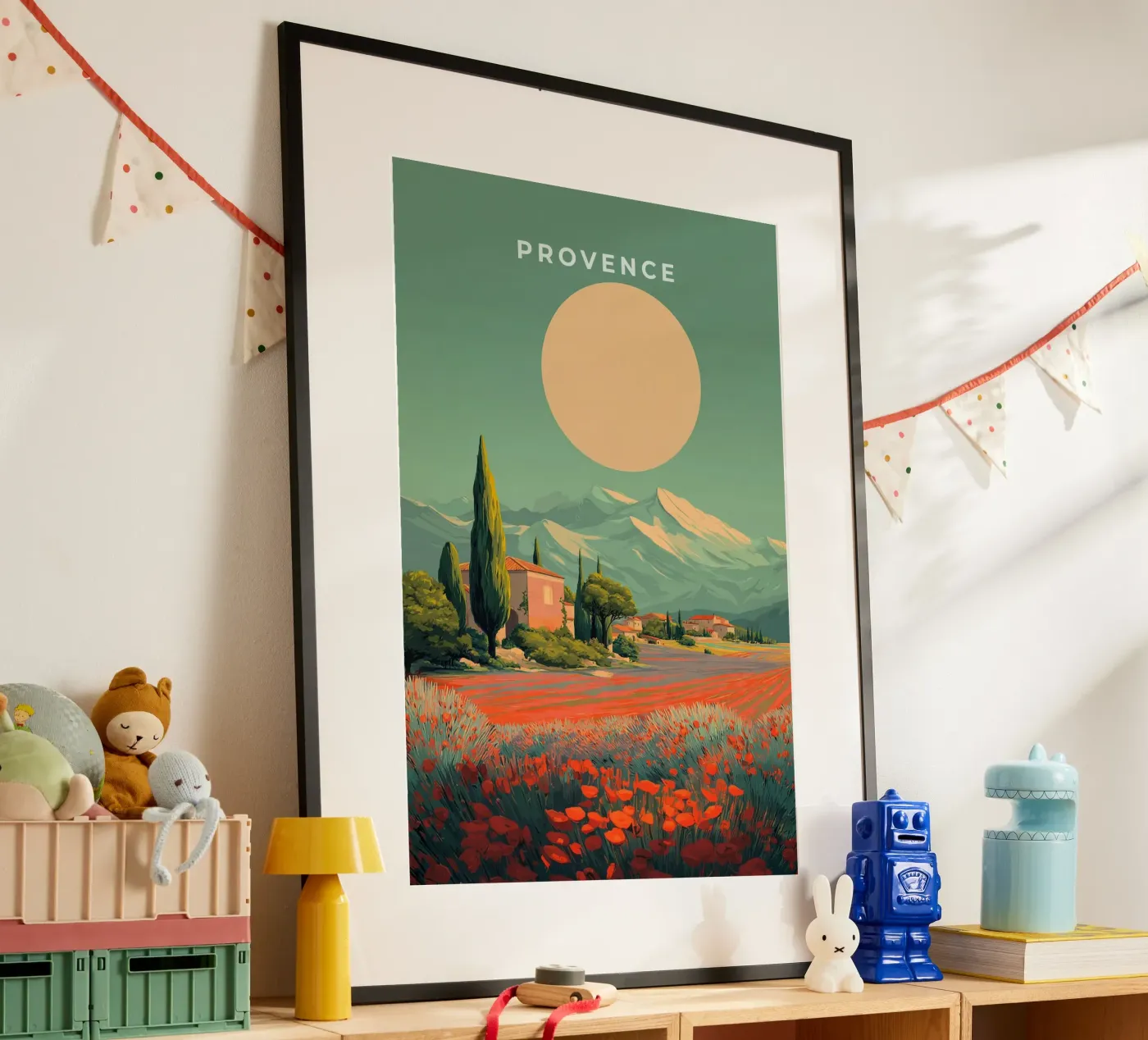 Sunlit Provence poster da Alabala