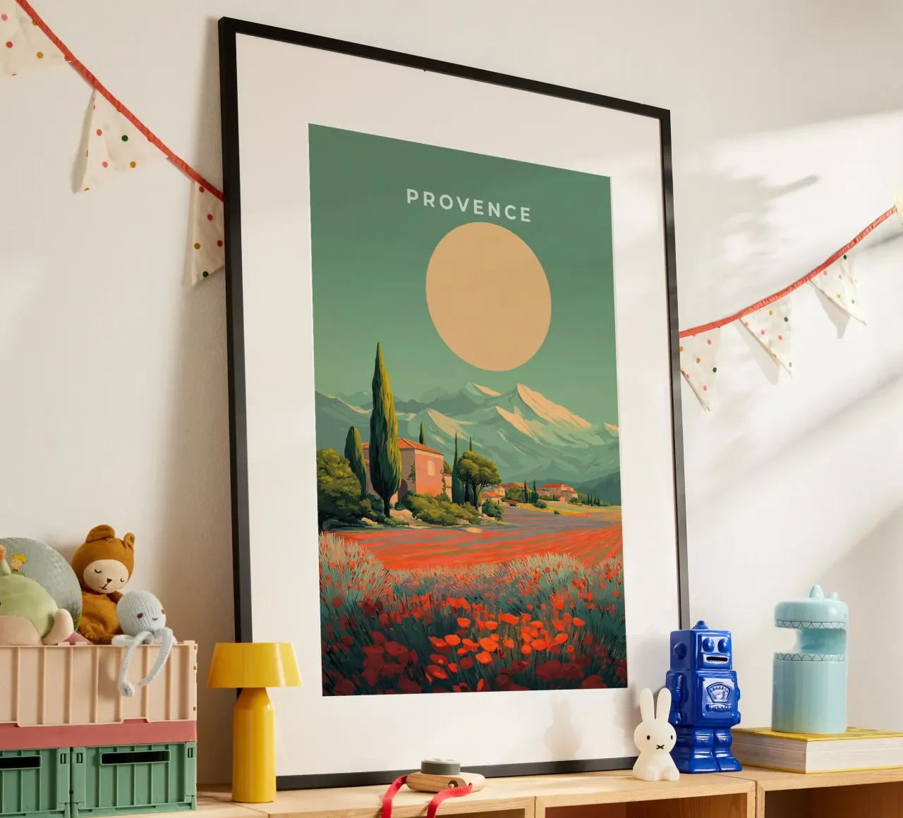 Sunlit Provence poster da Alabala