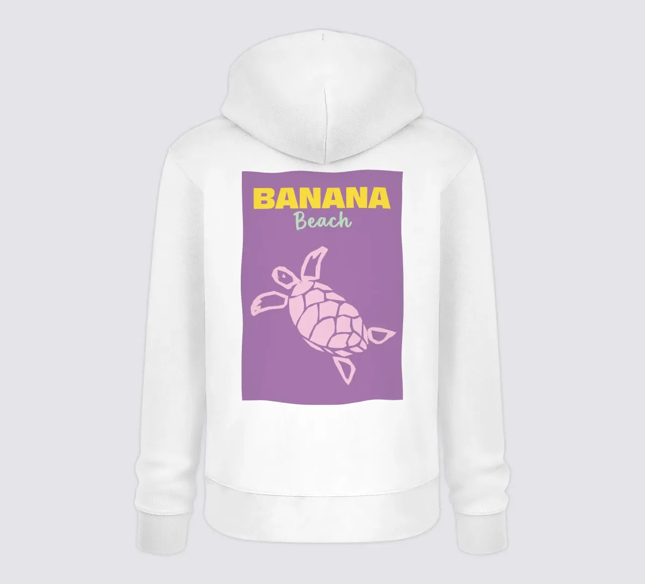 Banana Beach felpa con cappuccio da Colorful Homes
