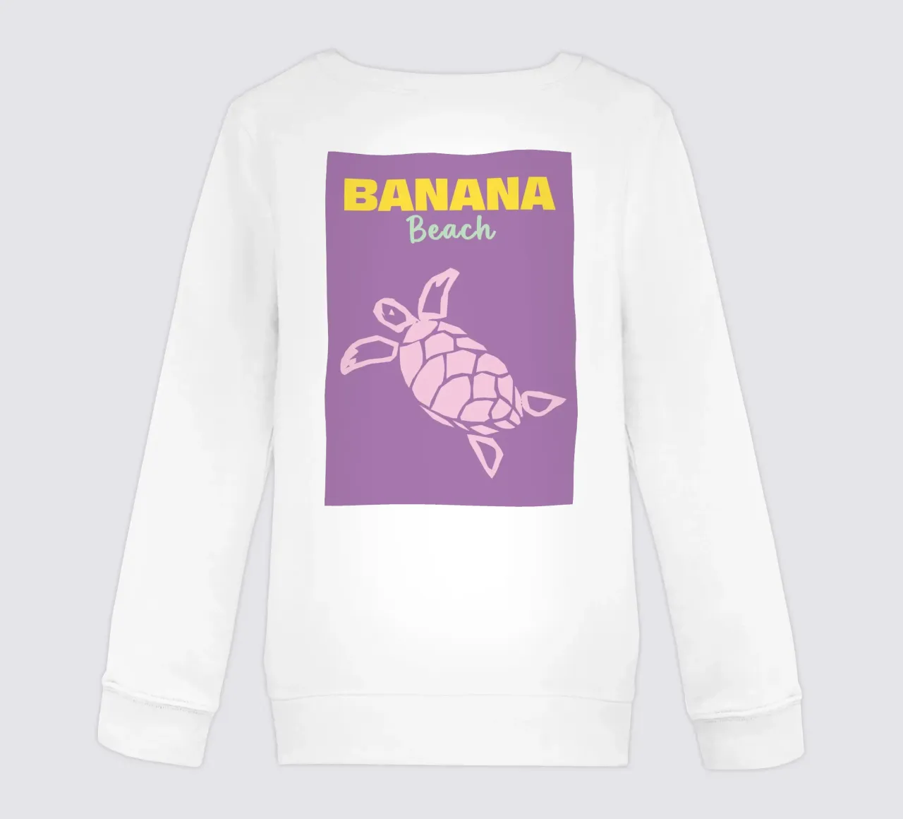 Banana Beach felpa bambino da Colorful Homes