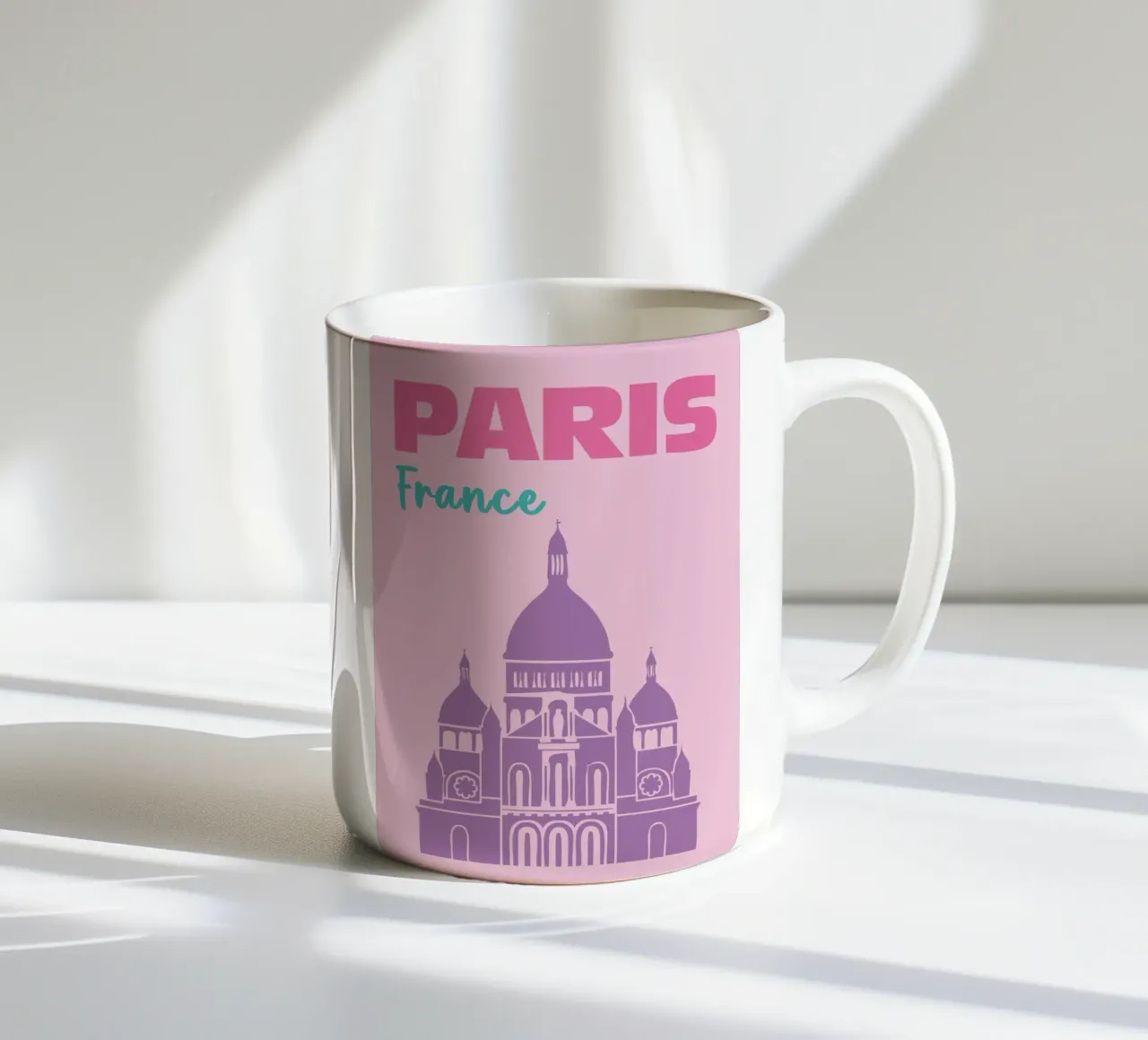 Parigi, Francia 02 tazza in ceramica da Colorful Homes