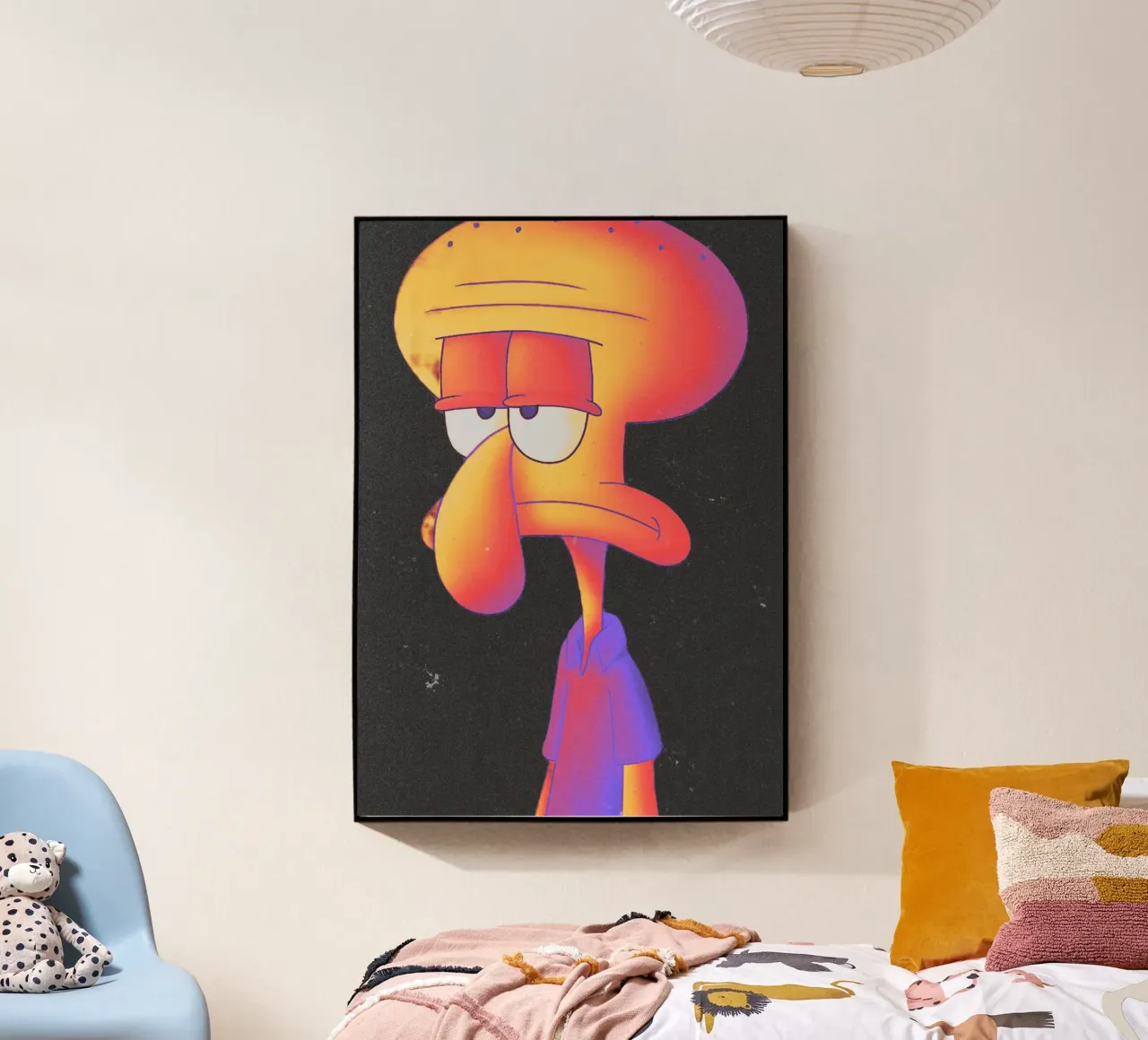 Squidward plexiglass da Limitless Prints