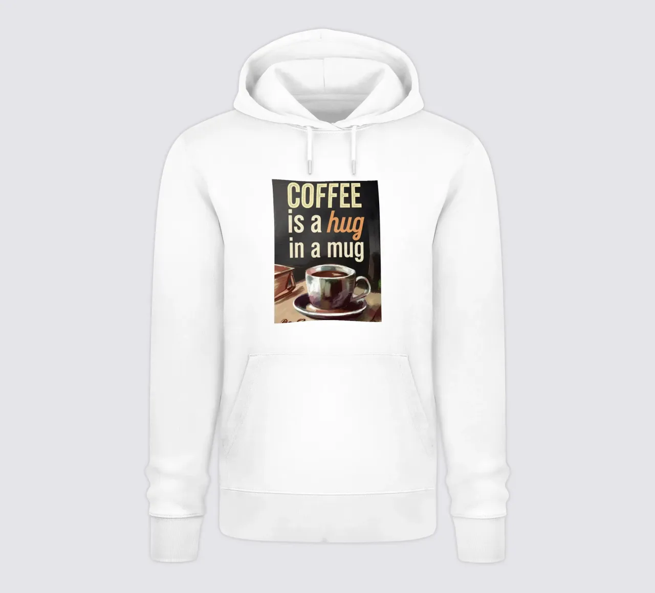 Coffee hug felpa con cappuccio da 20 Farben