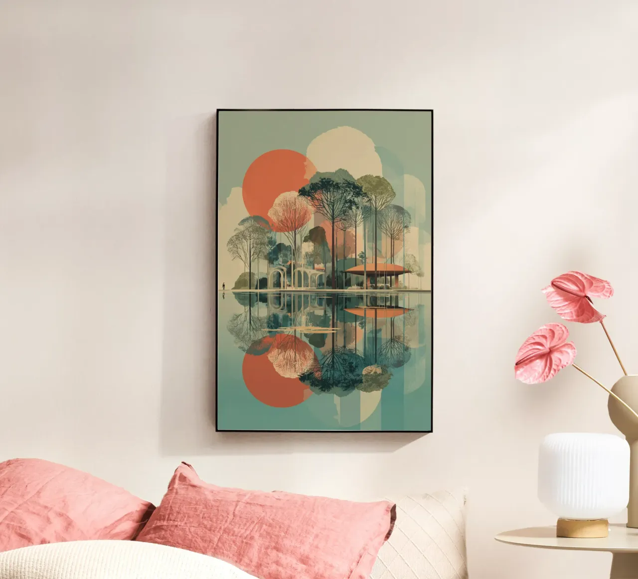 Reflected Stillness plexiglass da Mosaic Dialogue