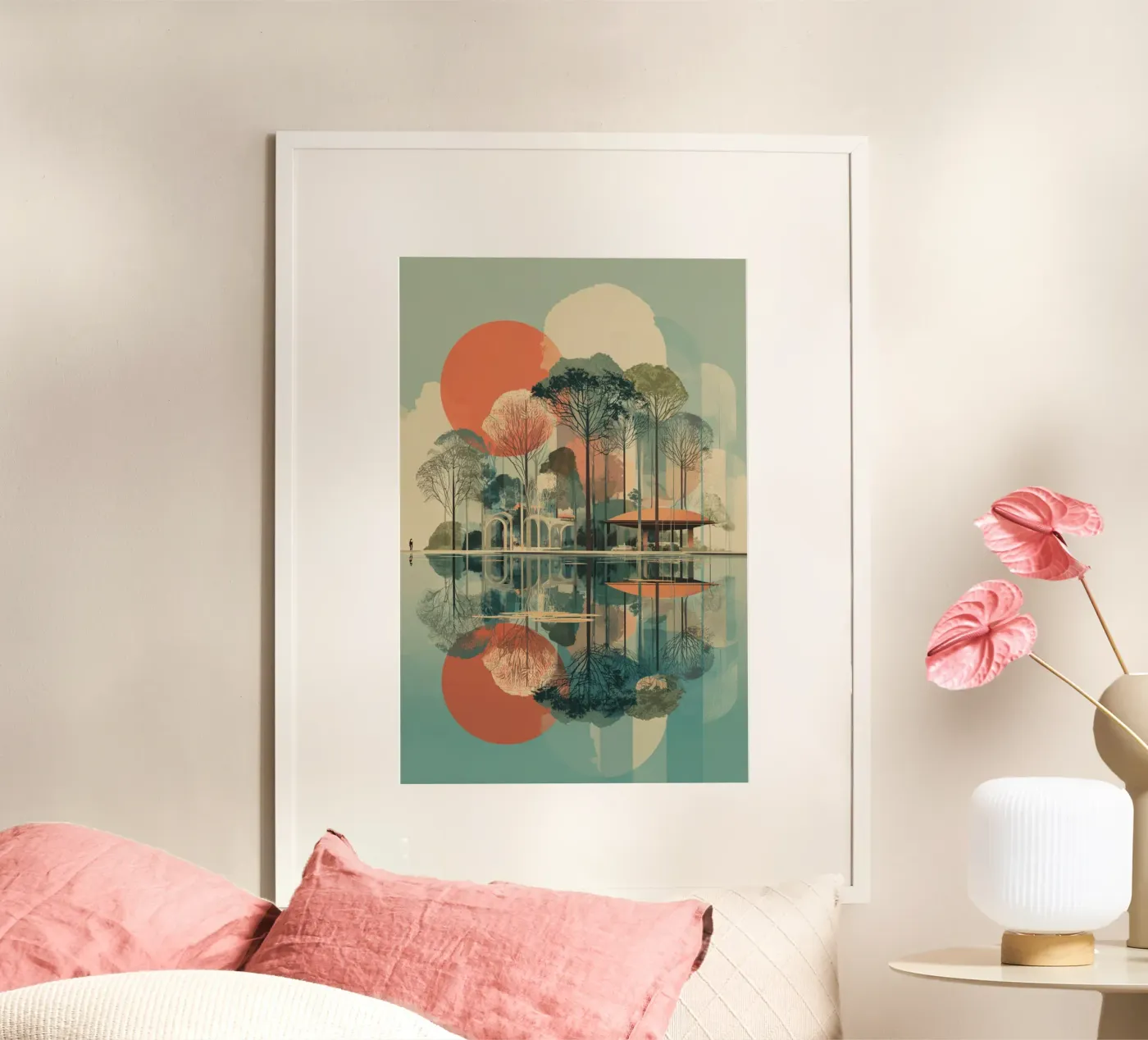 Reflected Stillness poster da Tinyverse Studio