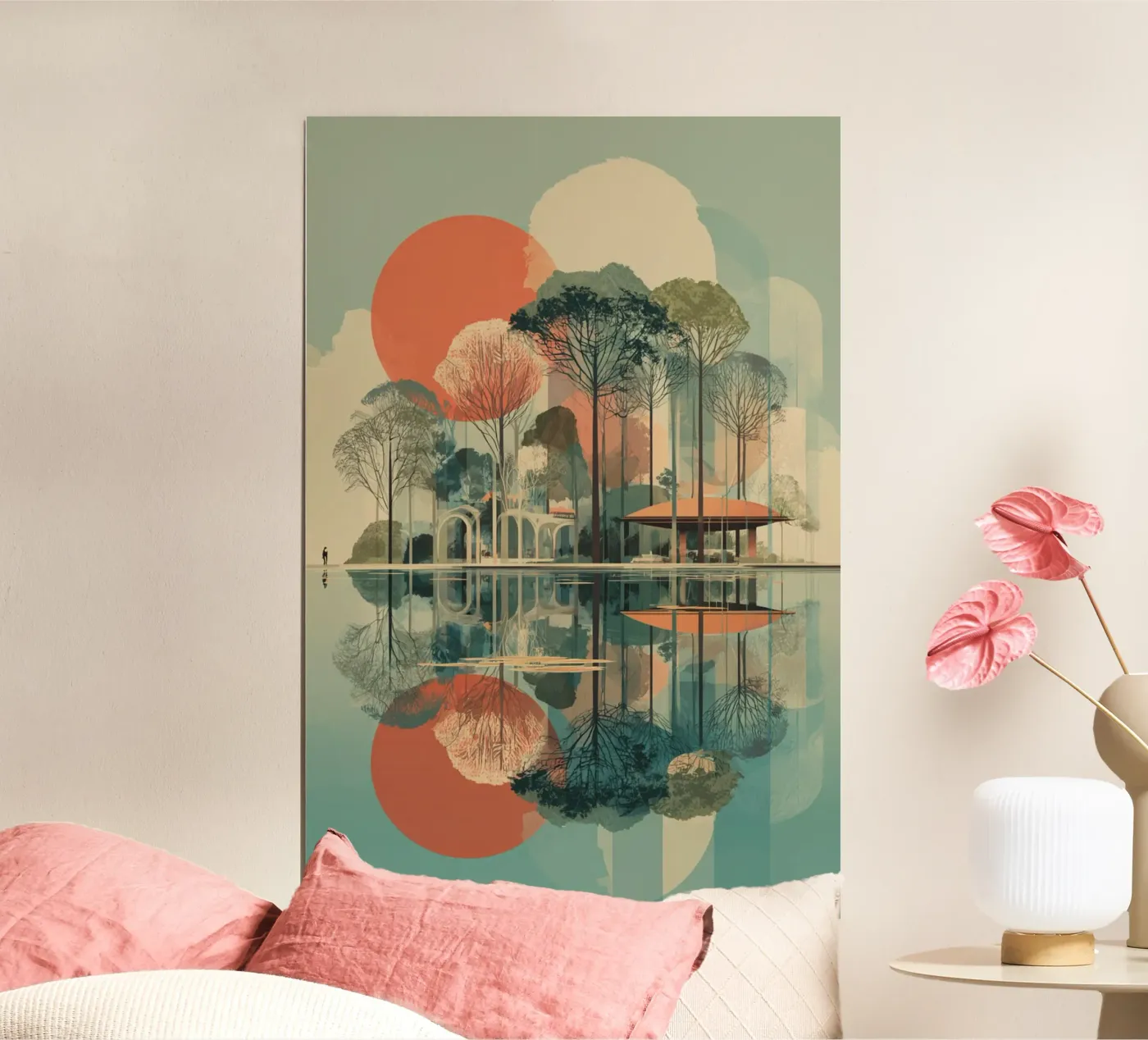 Reflected Stillness poster da Tinyverse Studio