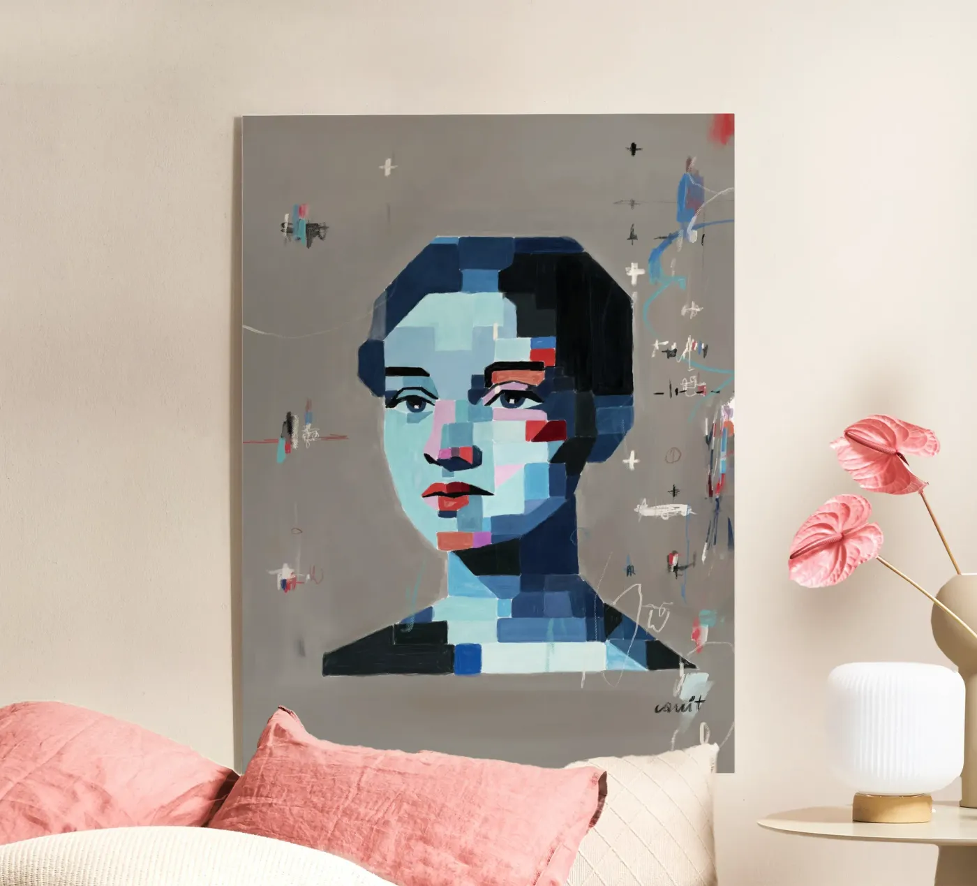 Your Cousin (2) acrylic glass by Carlos Quitério