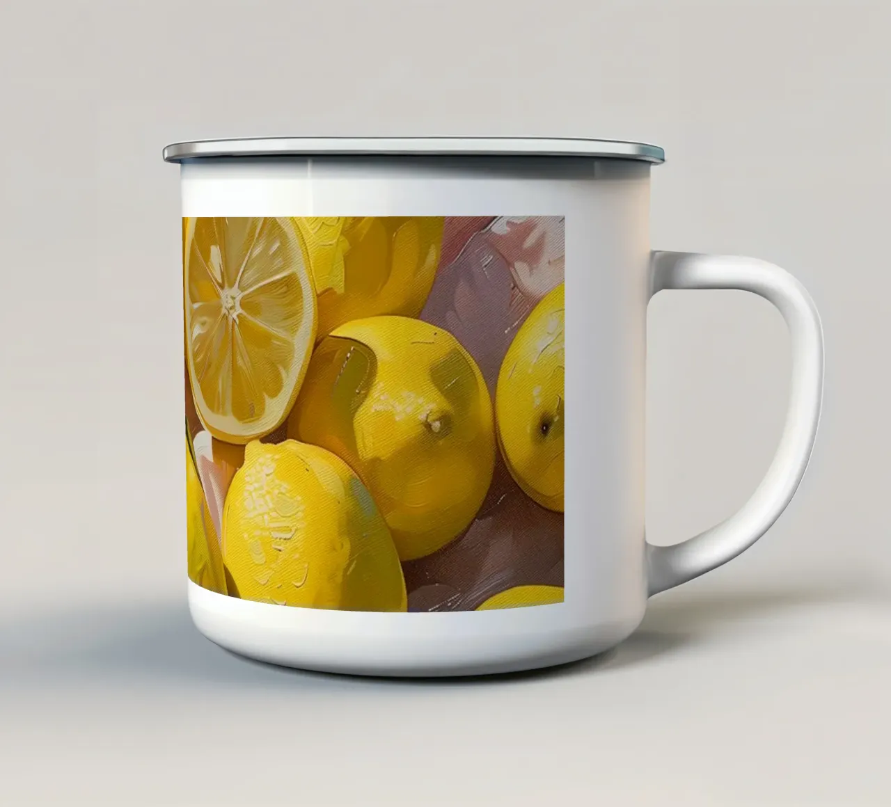 Limoncello tazza in smalto da LaylaOzHome