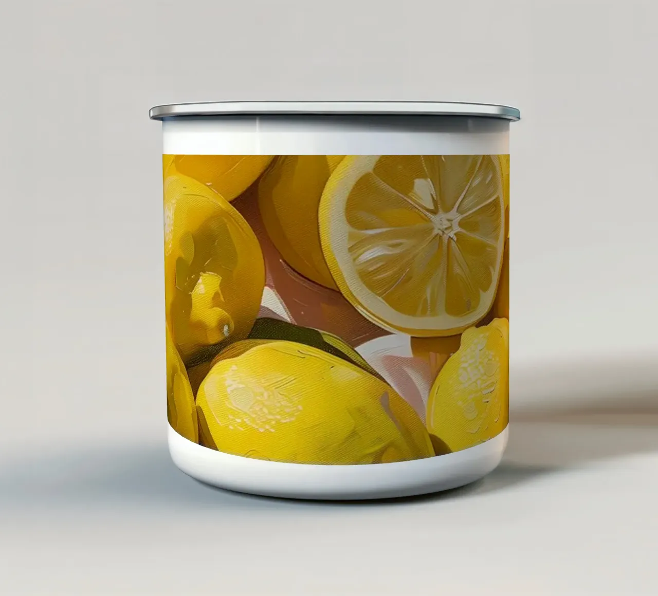 Limoncello tazza in smalto da LaylaOzHome